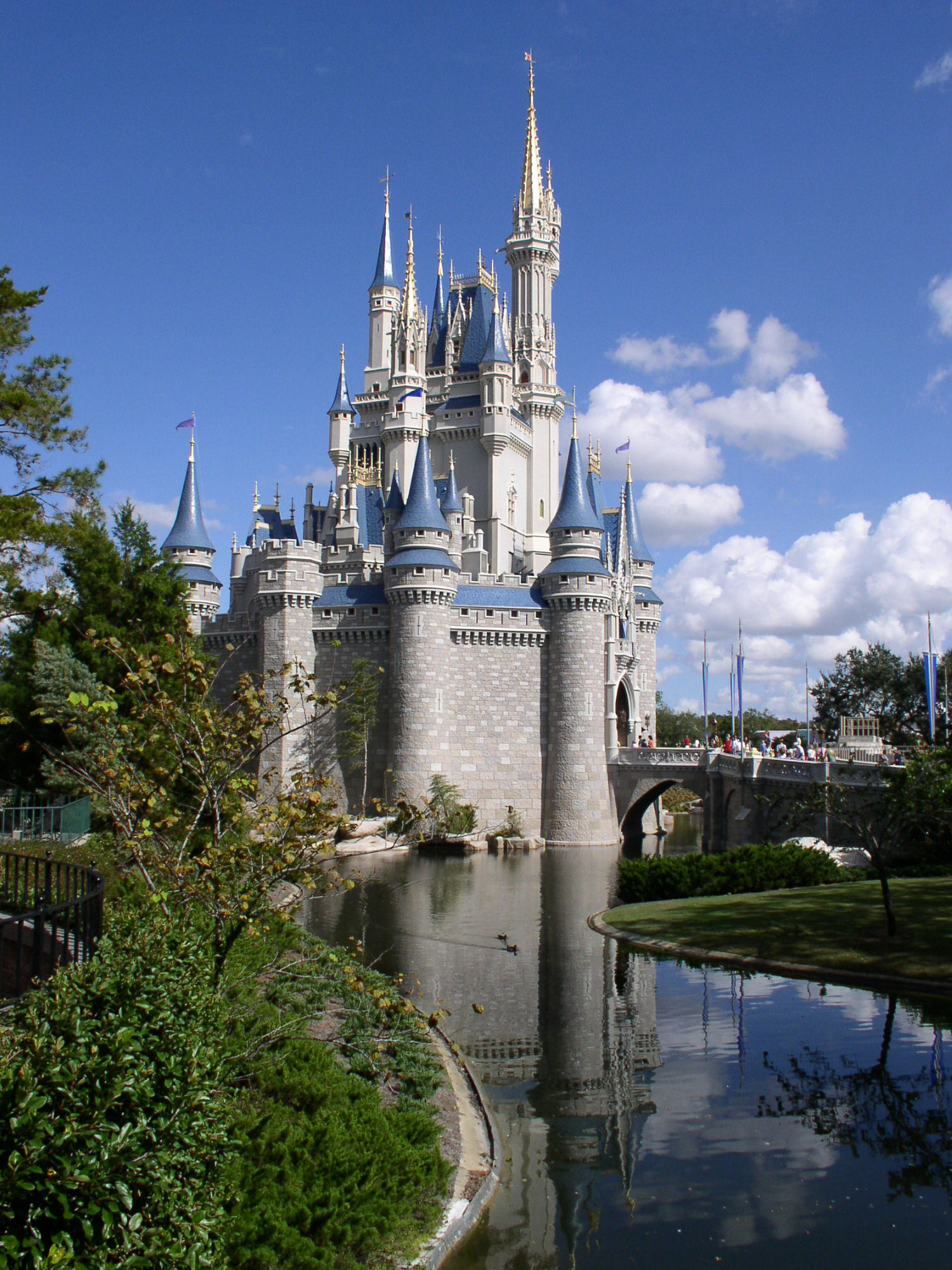 Cinderella's Castle and reflection