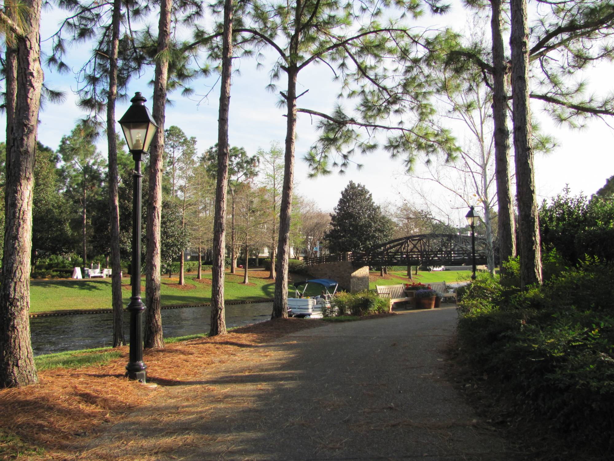 Path and Sassagoula River at POR