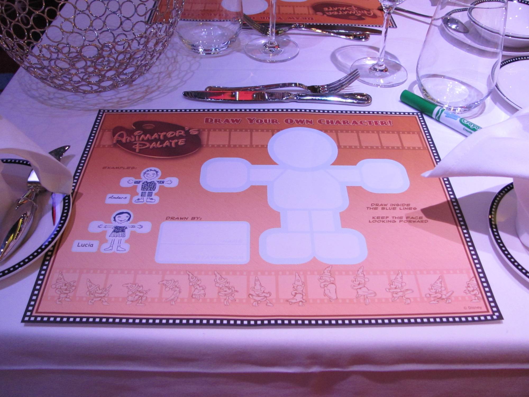 Disney Fantasy Animator's Palate