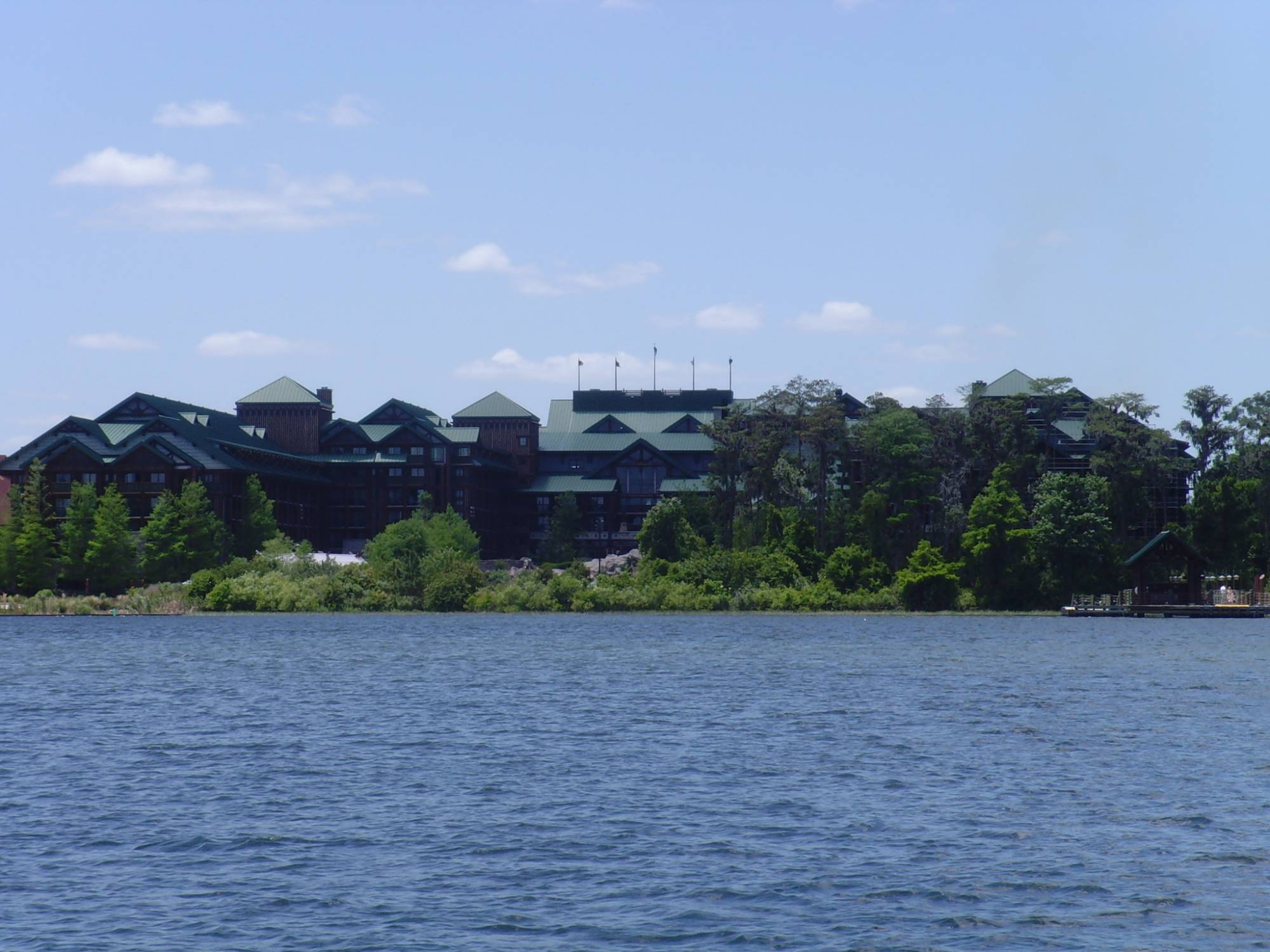 Wilderness Lodge - Rear Exterior