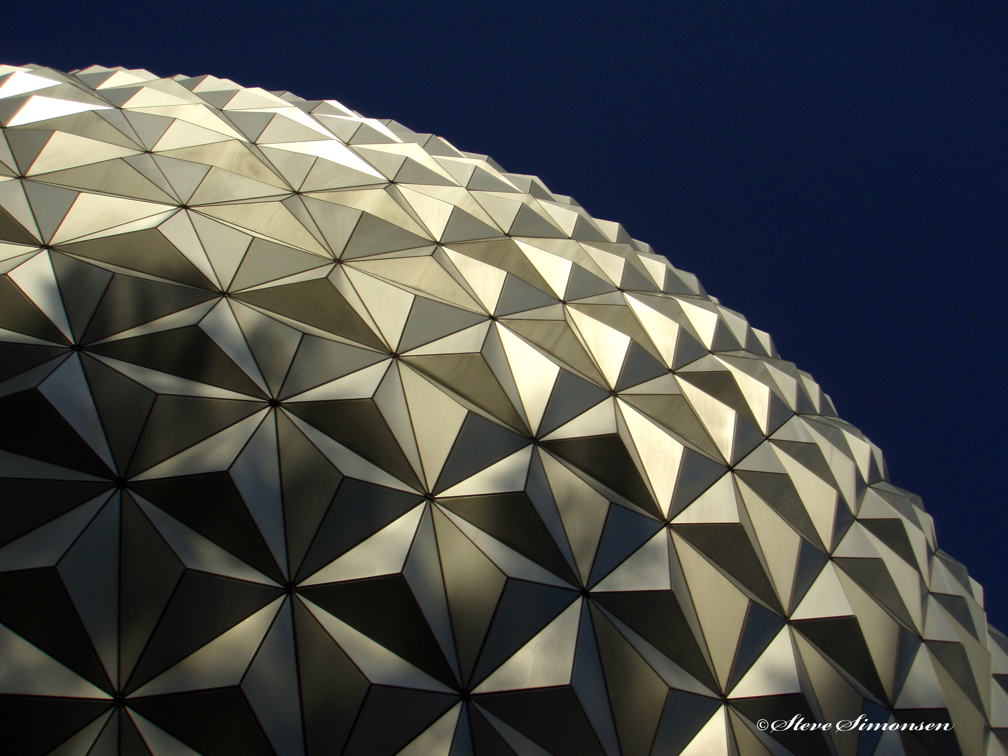 Epcot - Spaceship Earth at Sunrise