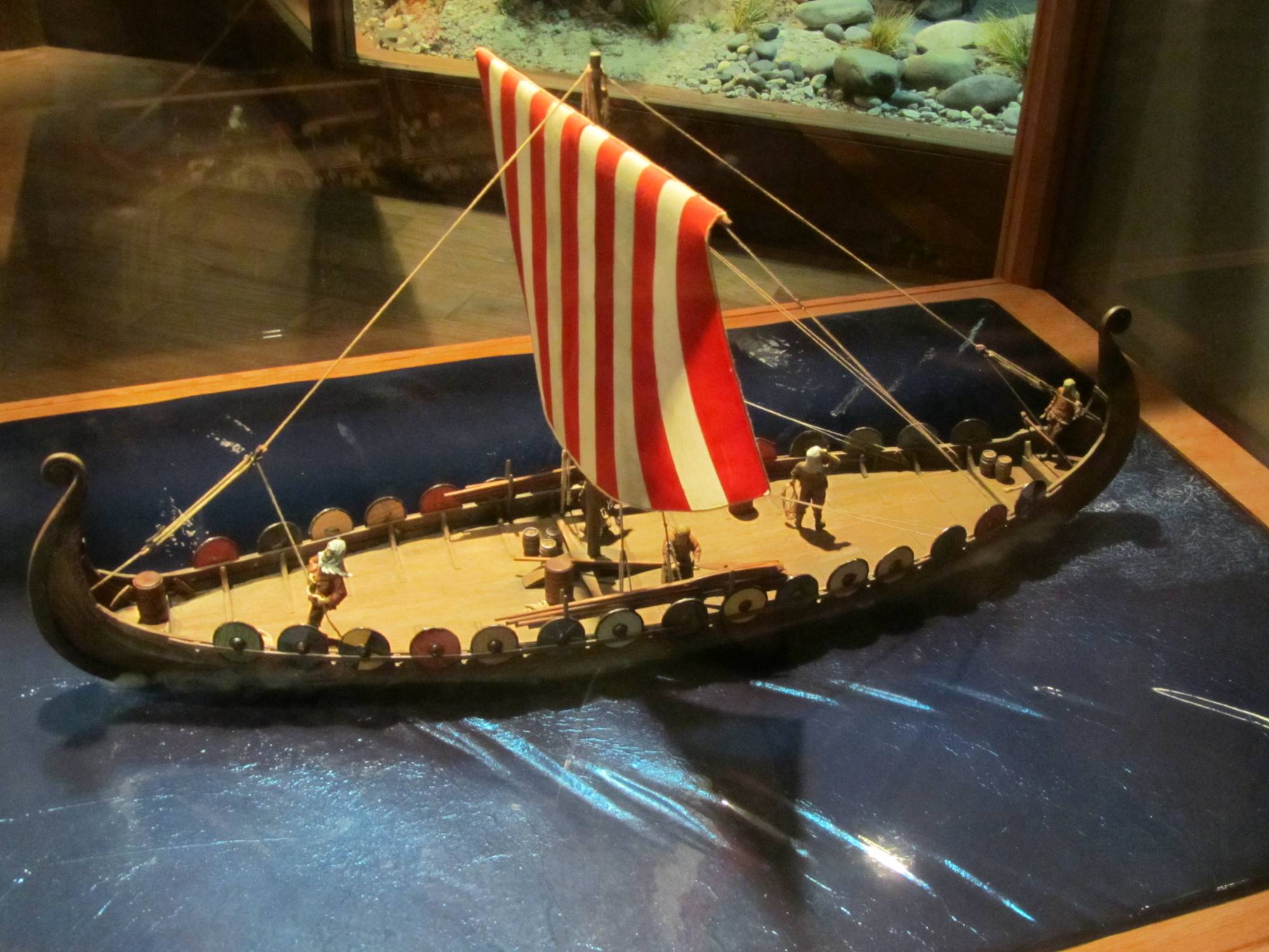 Replica of the Oseberg Viking Ship