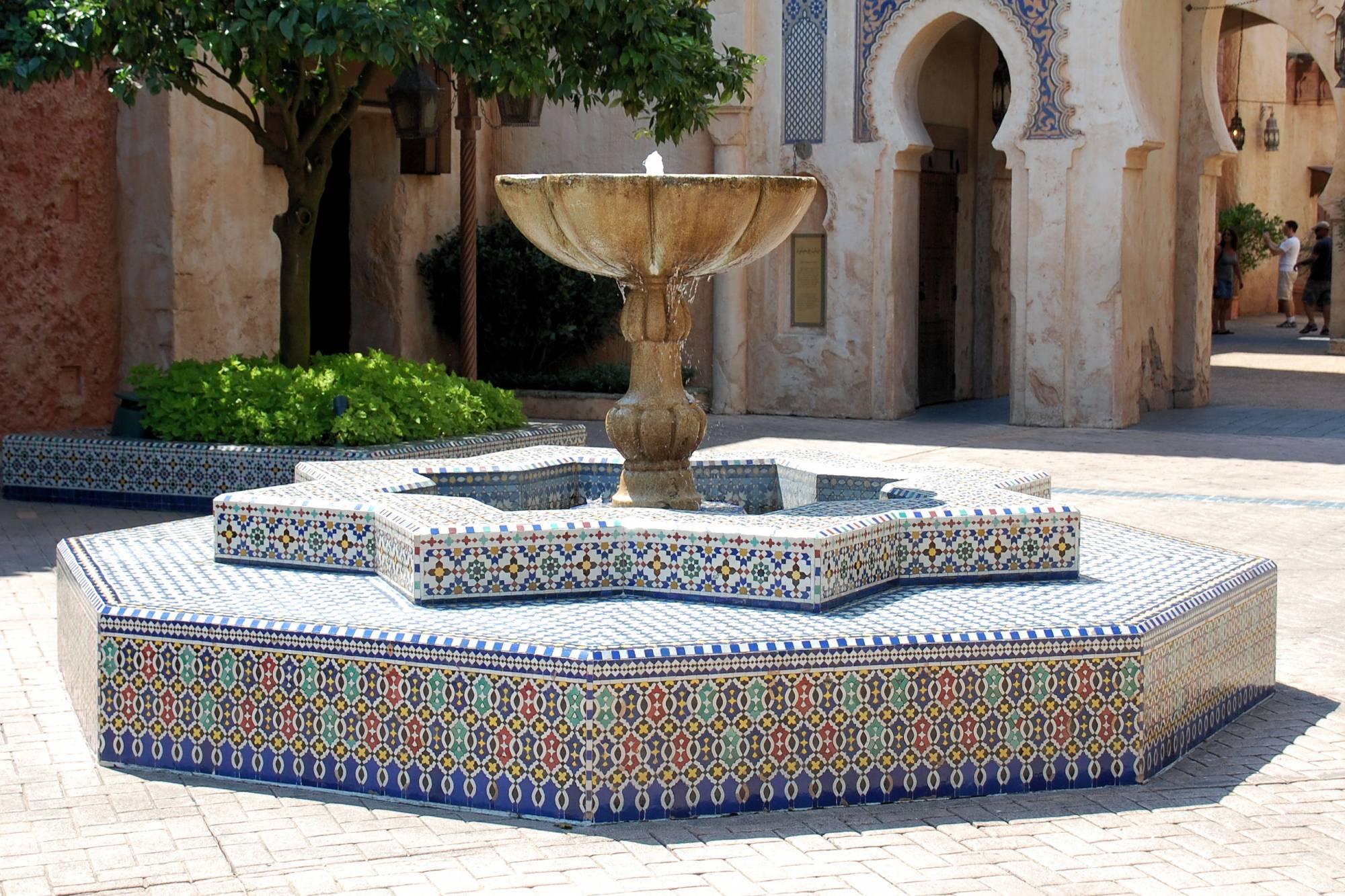 Morocco fountain