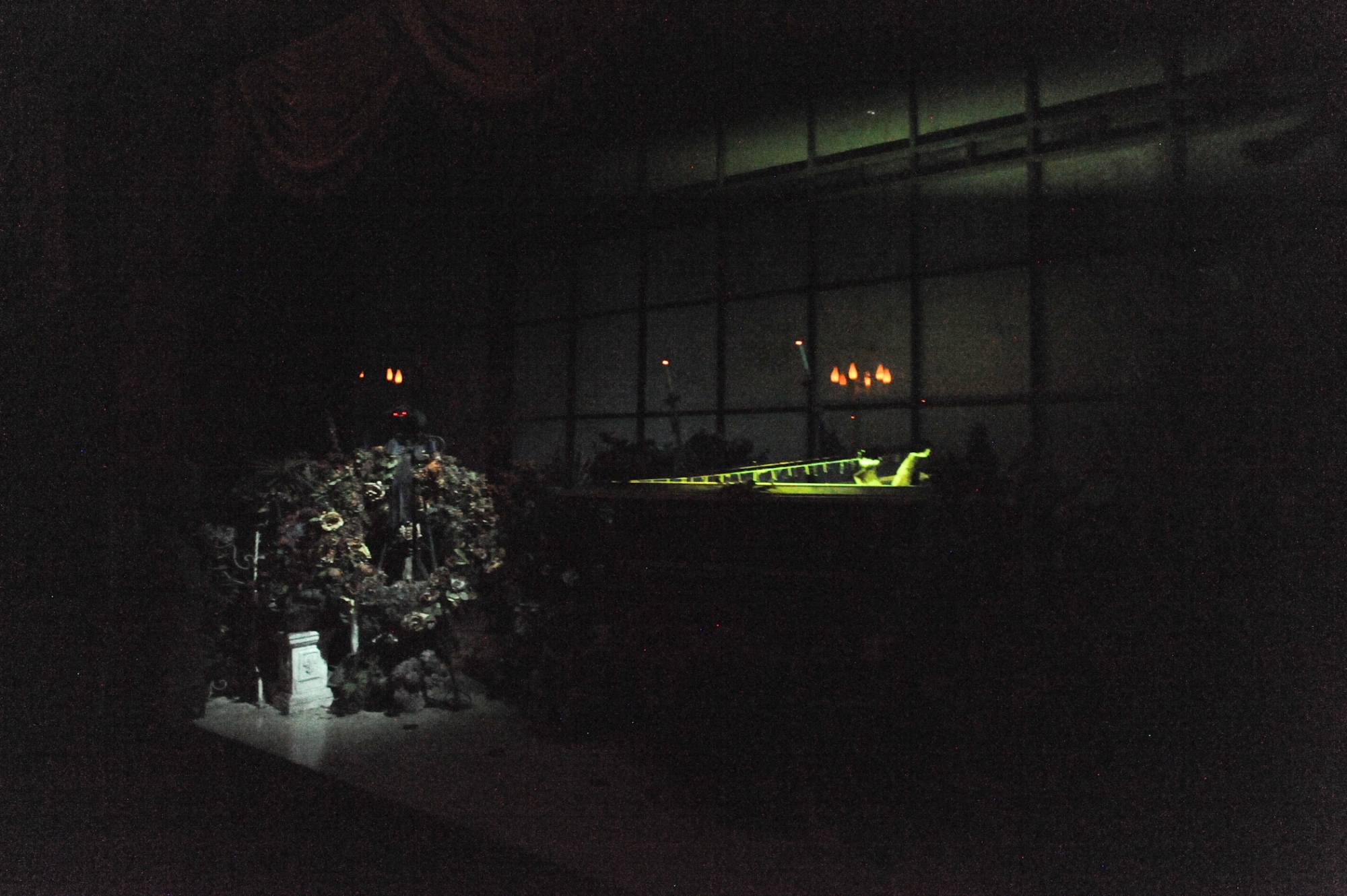 Coffin in Haunted Mansion