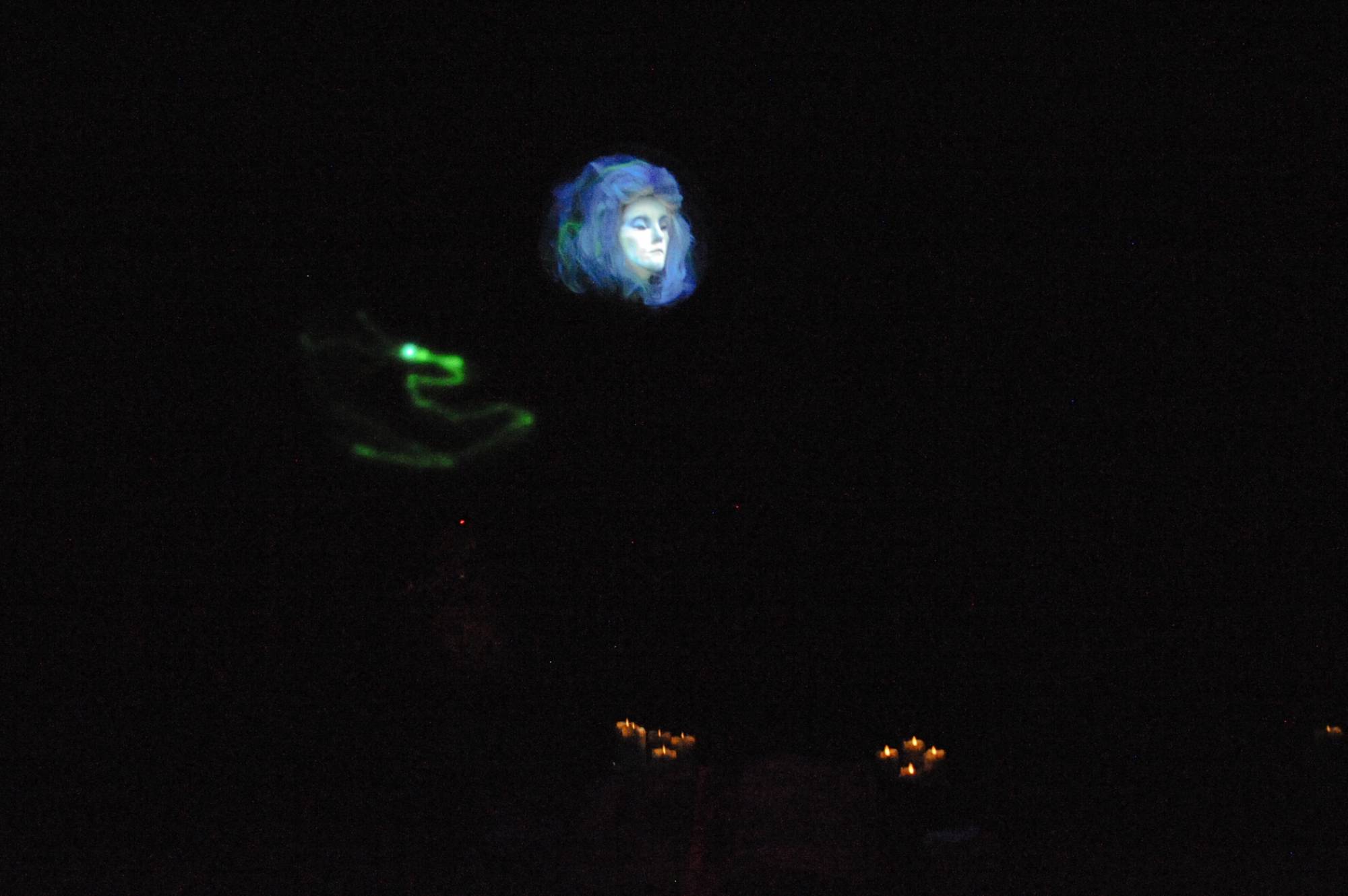 Orb in Haunted Mansion