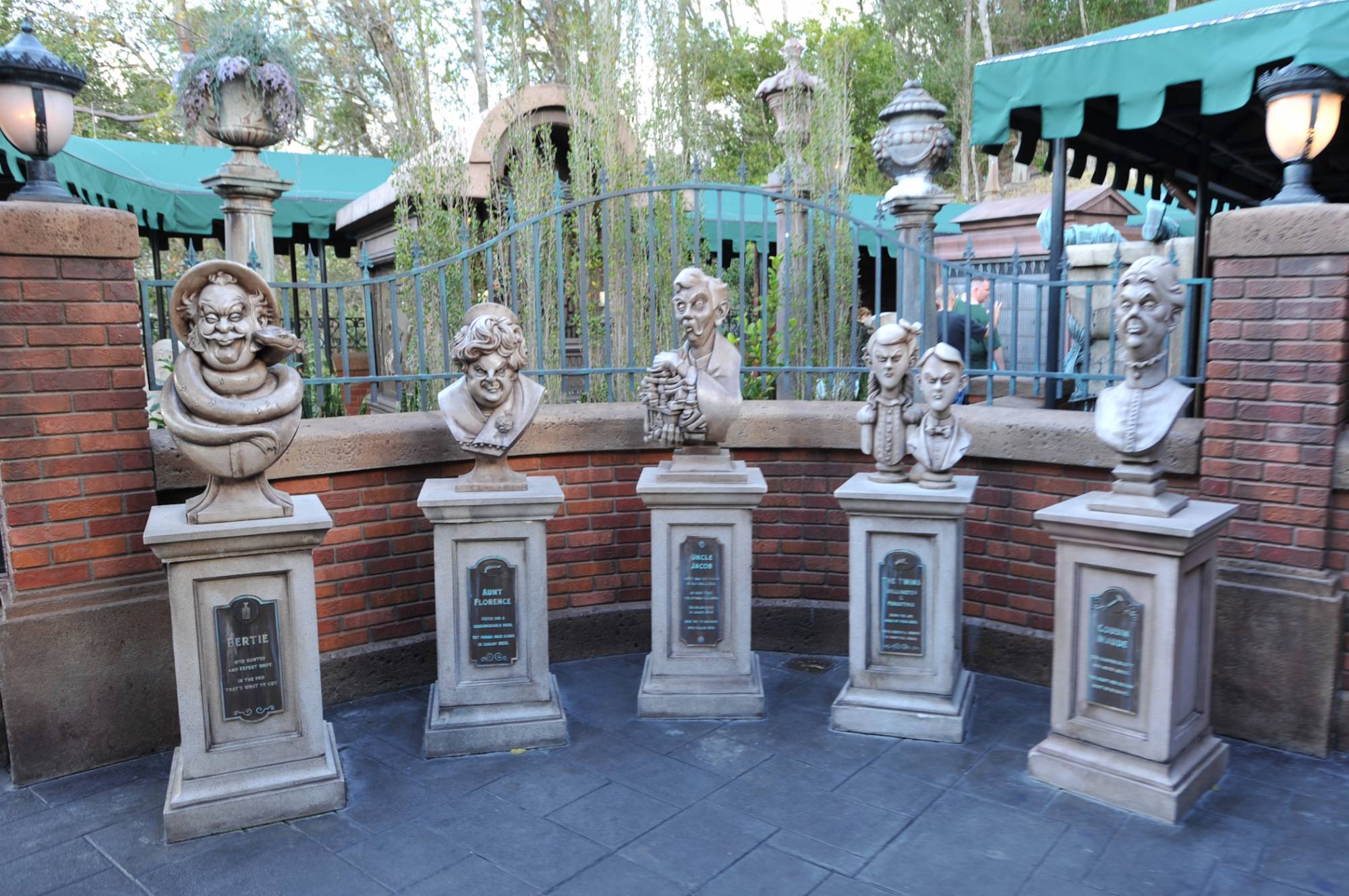 Haunted Mansion Queue Line