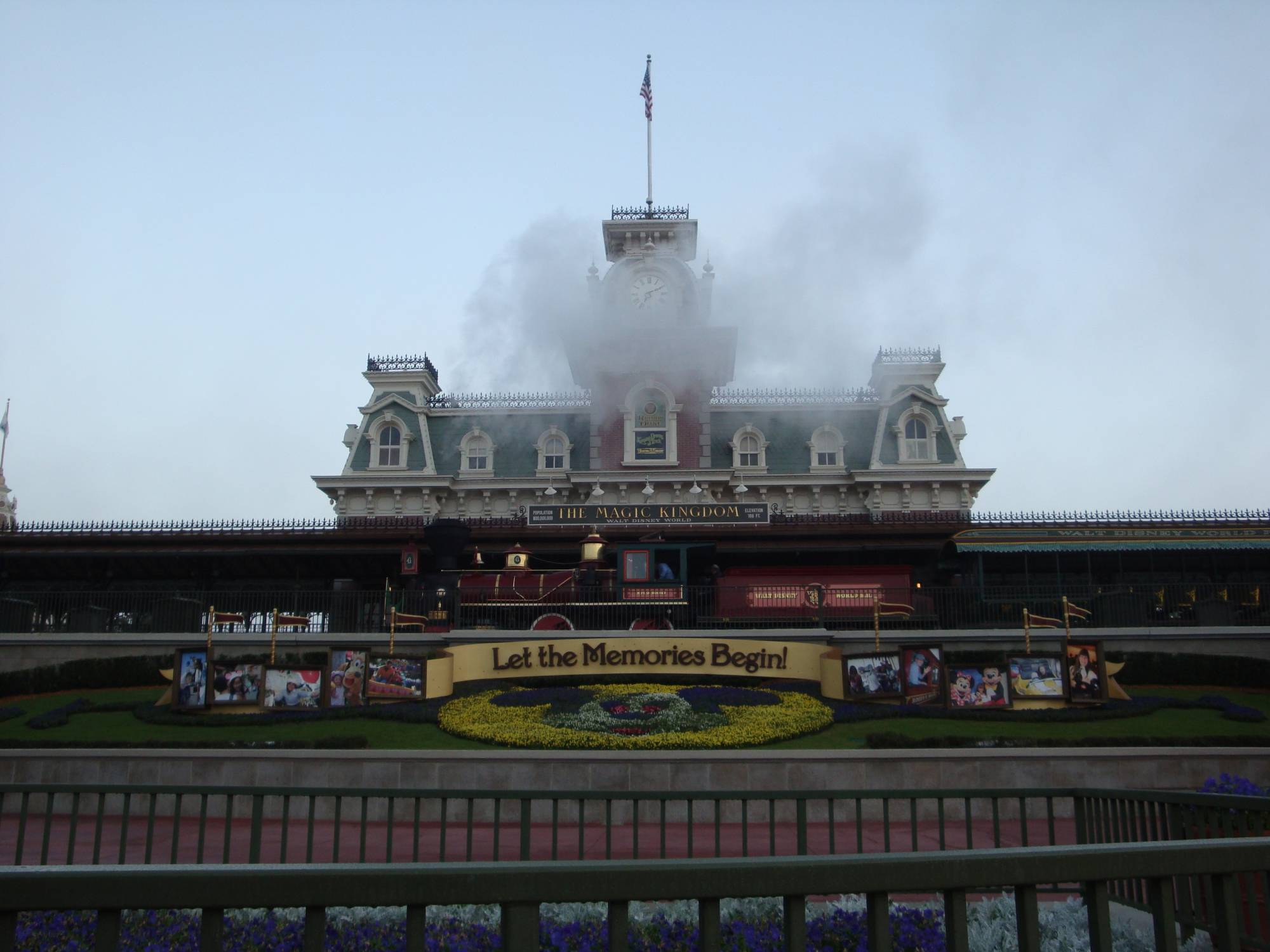 Steam Train in the morning