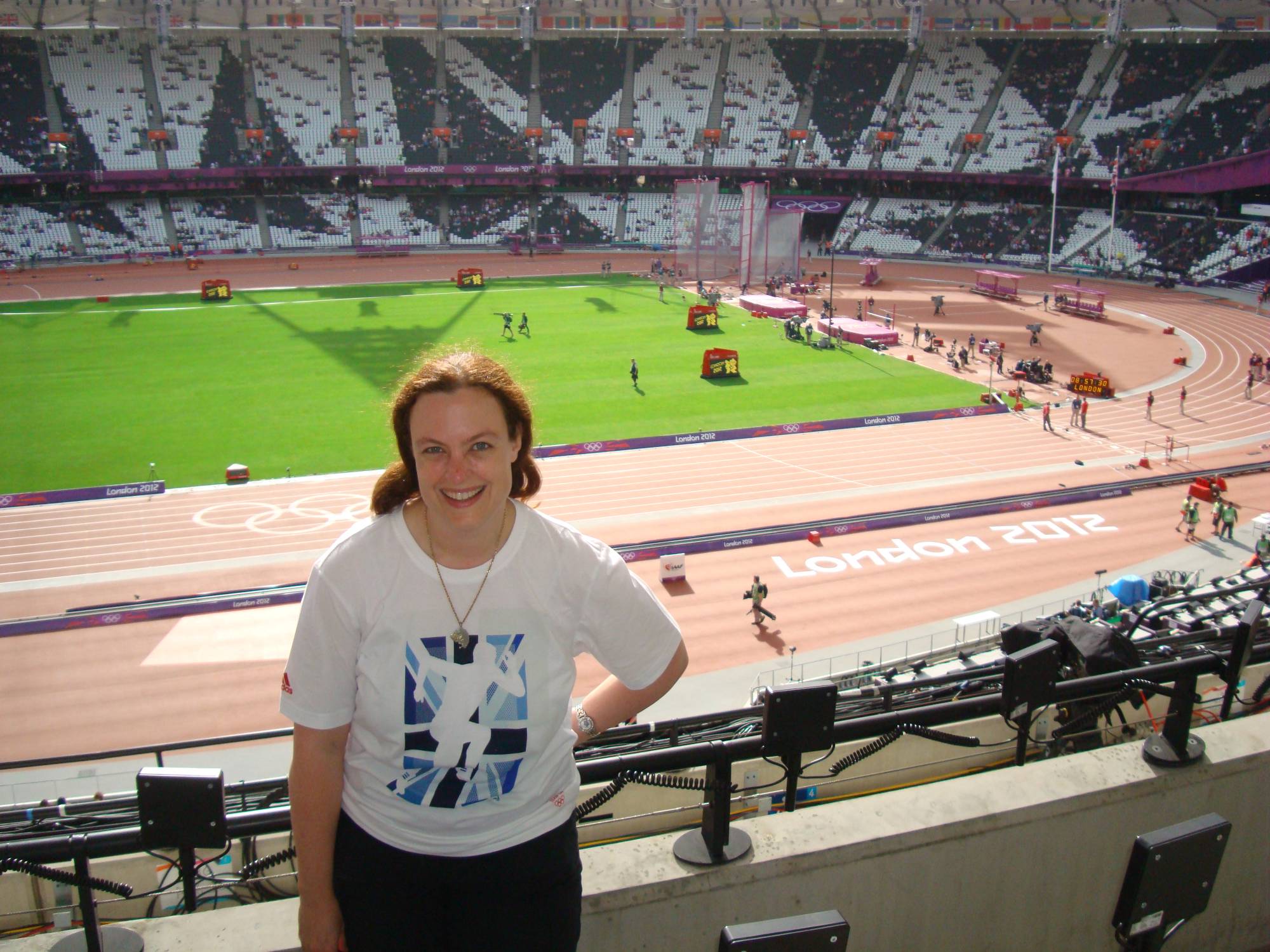 London 2012 - inside the Olympic Stadium