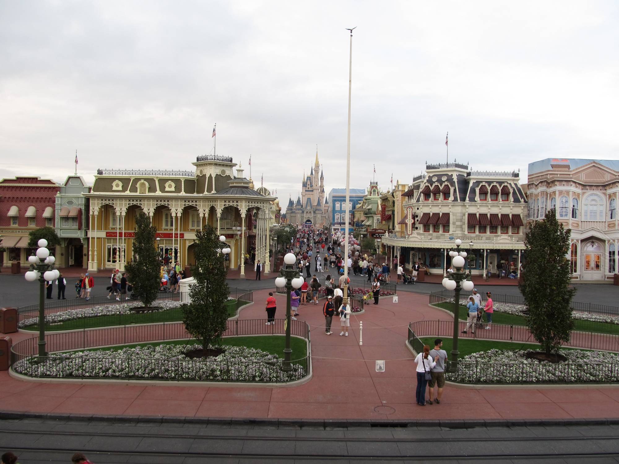 Main Street from Railroad Station MK