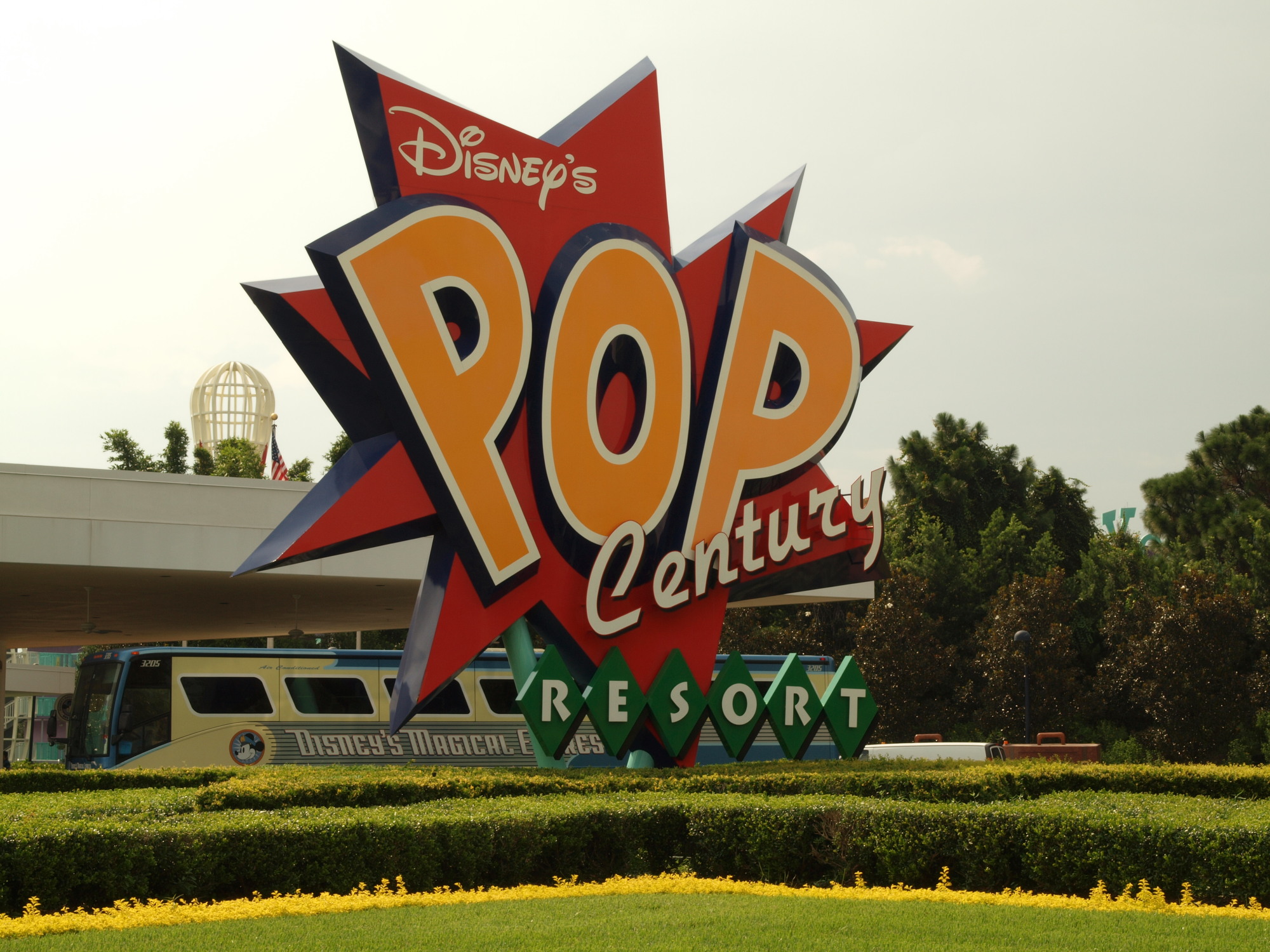 Pop Century Resort Sign