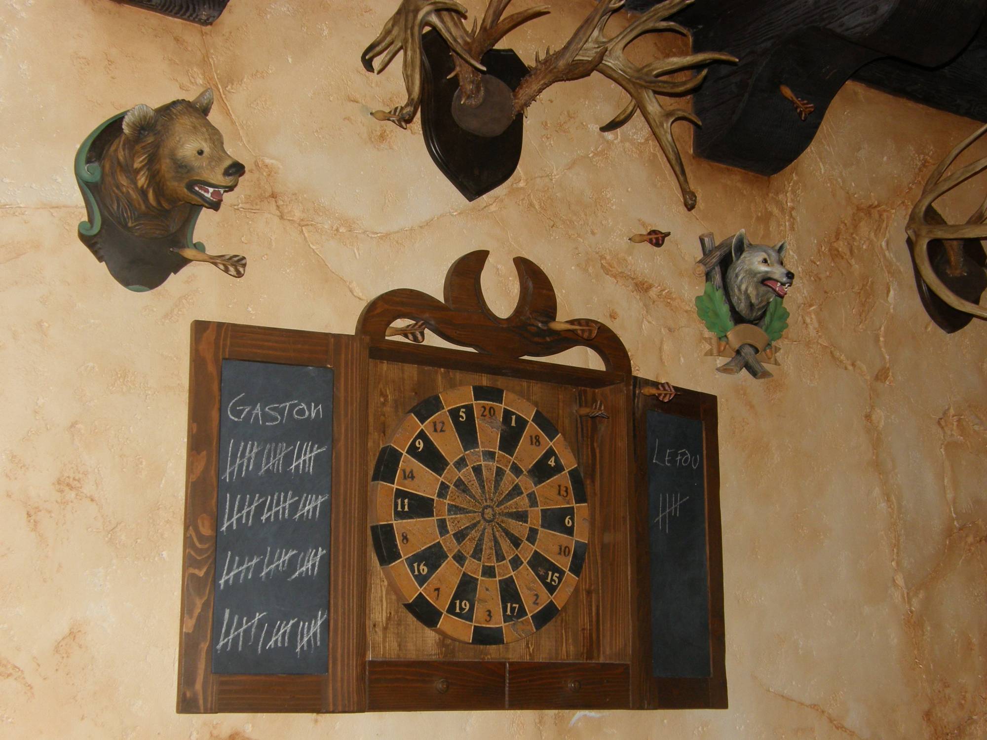 Inside Gaston's Tavern