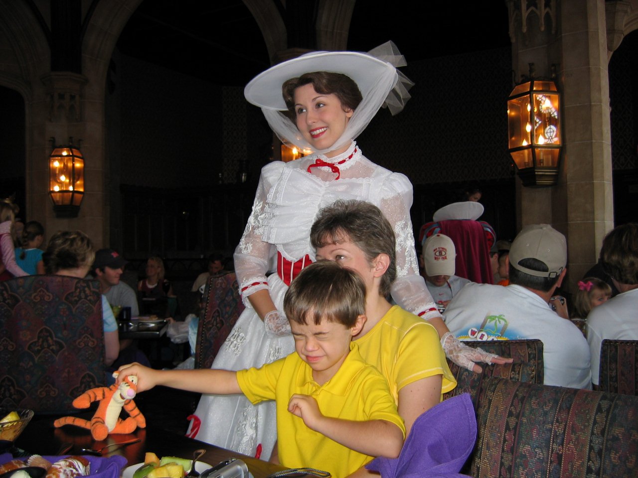 Cinderella's Castle with Mary Poppins
