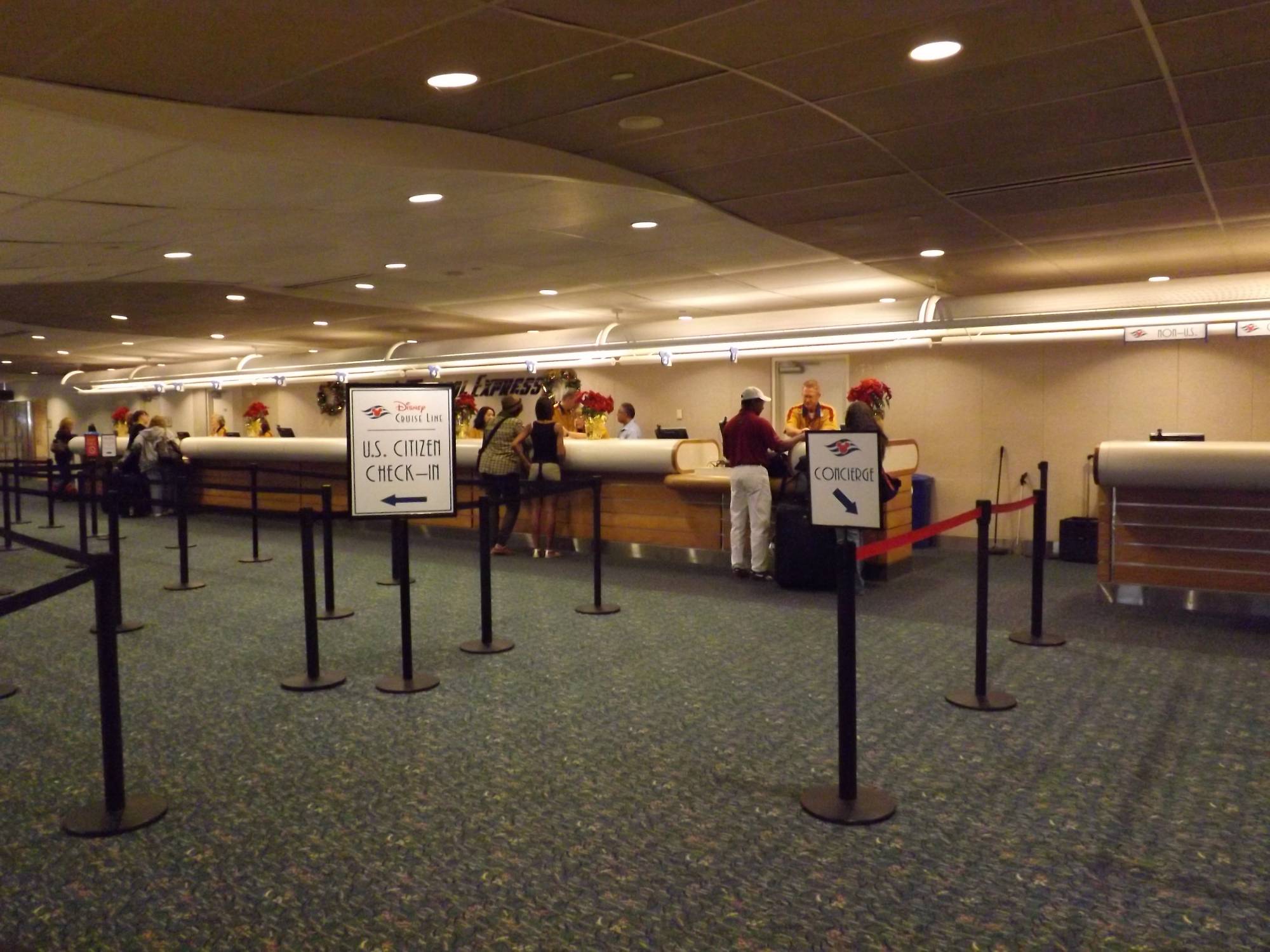 DCL Check-In at Orlando Airport