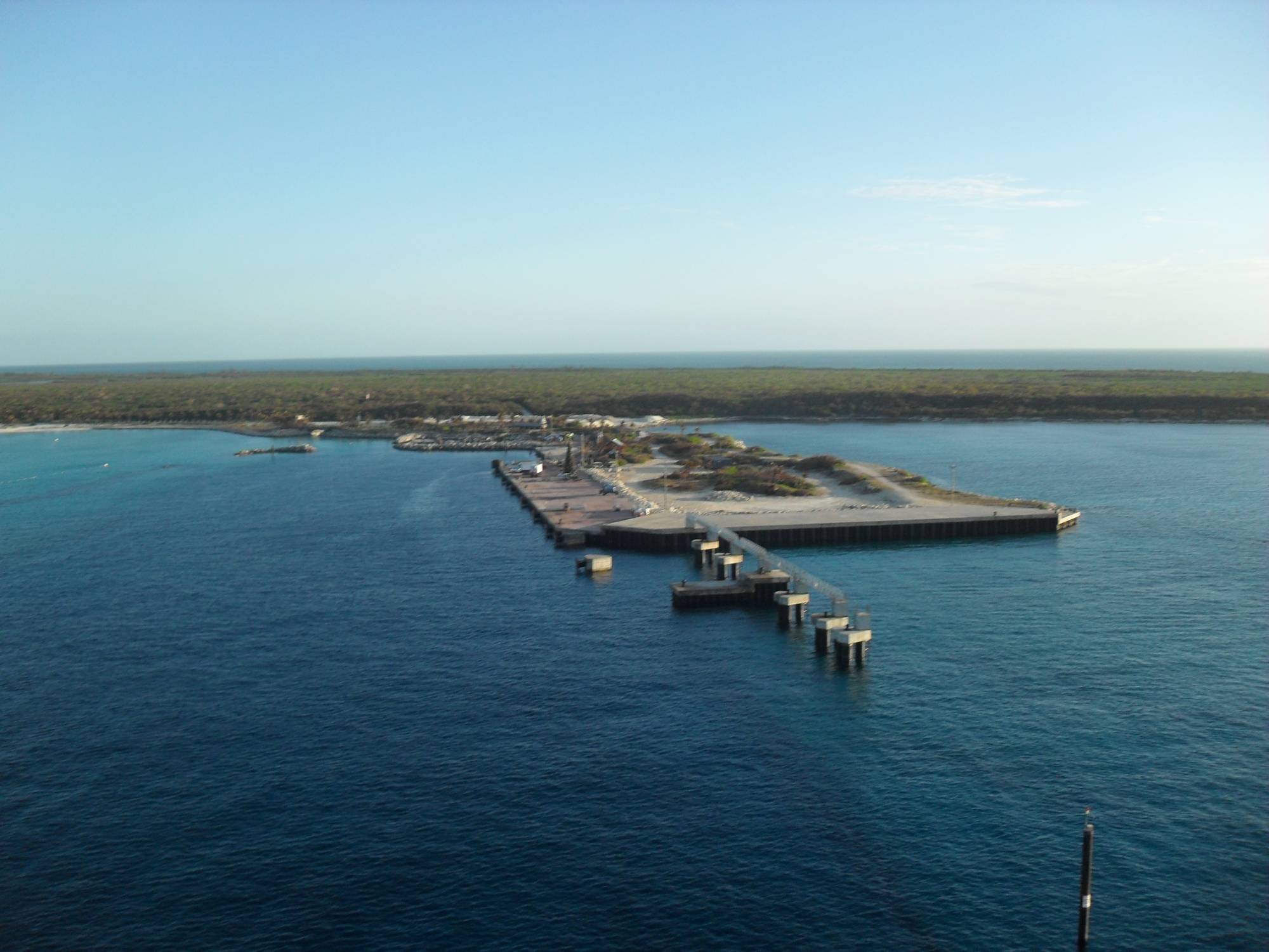 Docking at Castaway Cay