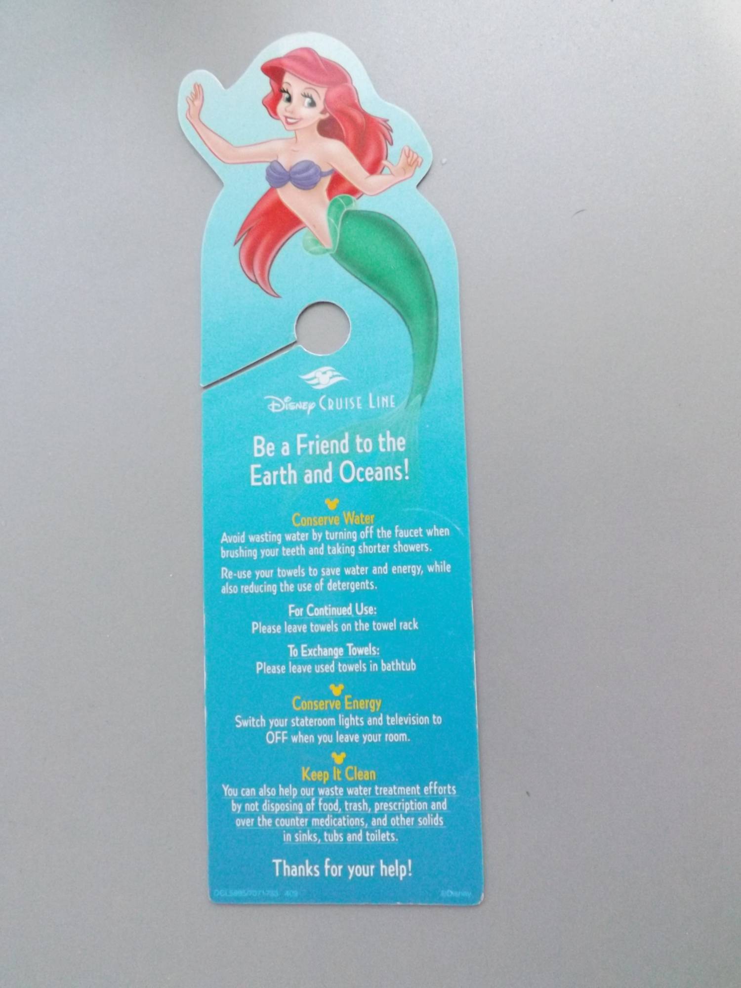 Disney Environmental tag