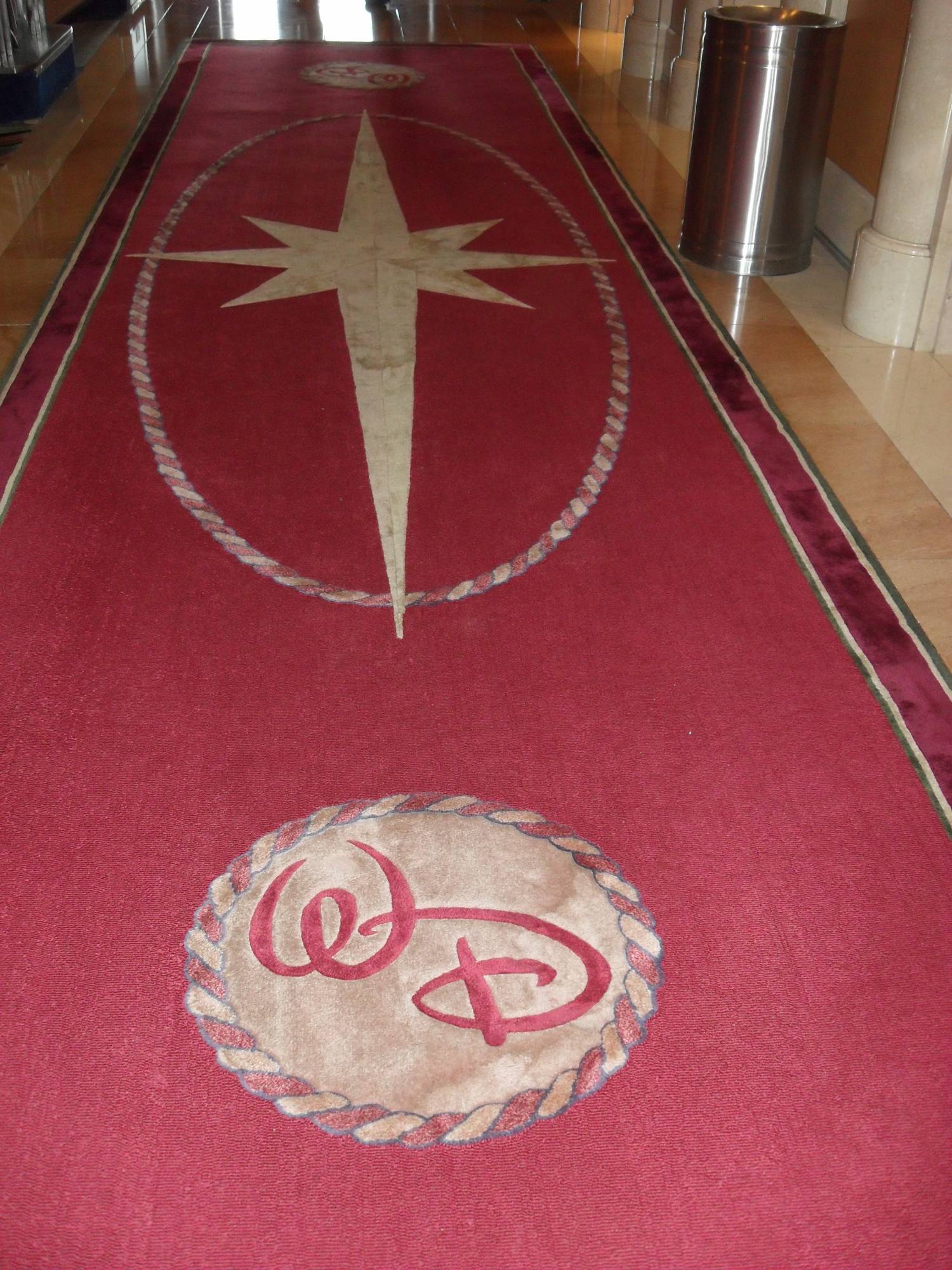 Carpet near the Walt Disney Theater