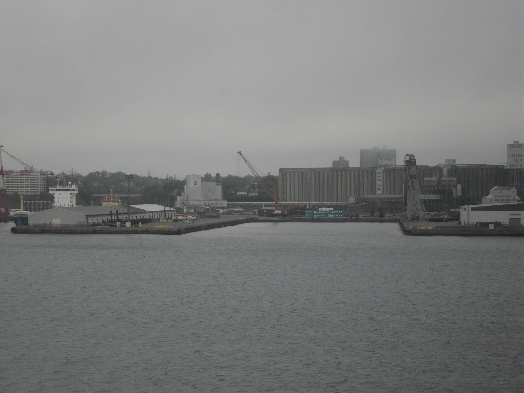 Entering Halifax Harbor