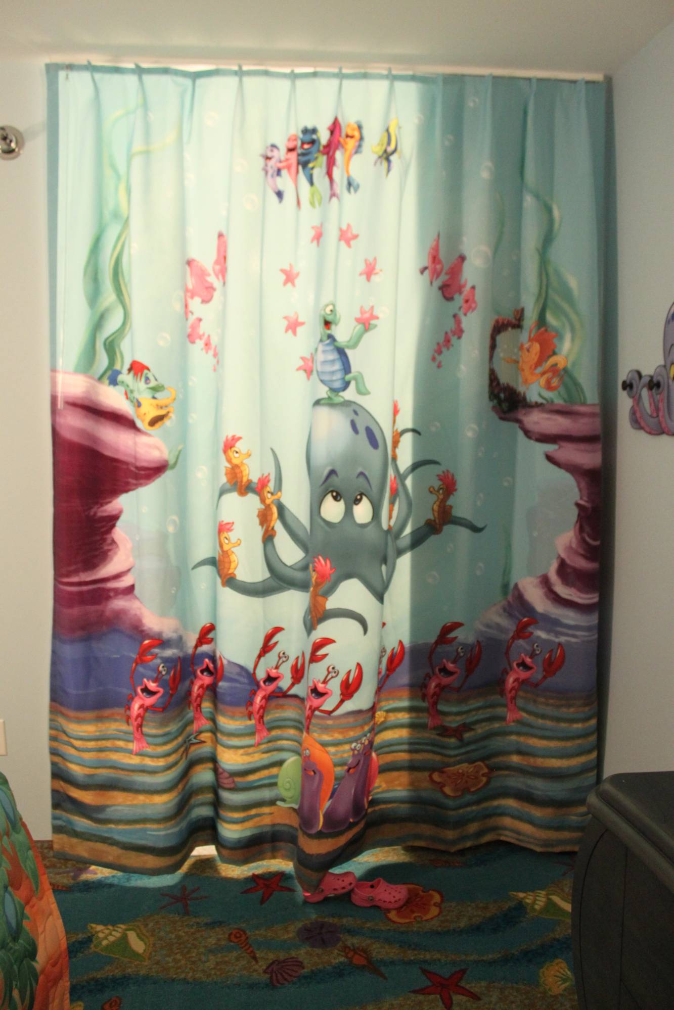 Art of Animation - Little Mermaid Standard Room Divider Curtain
