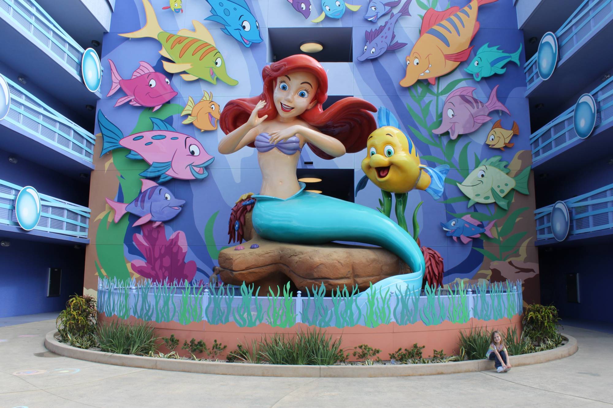 Art of Animation - Ariel in the Little Mermaid Section