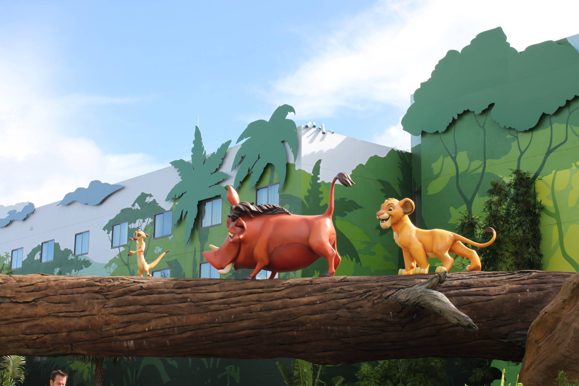 Art of Animation - Lion King Section Timon, Pumbaa, and Simba!