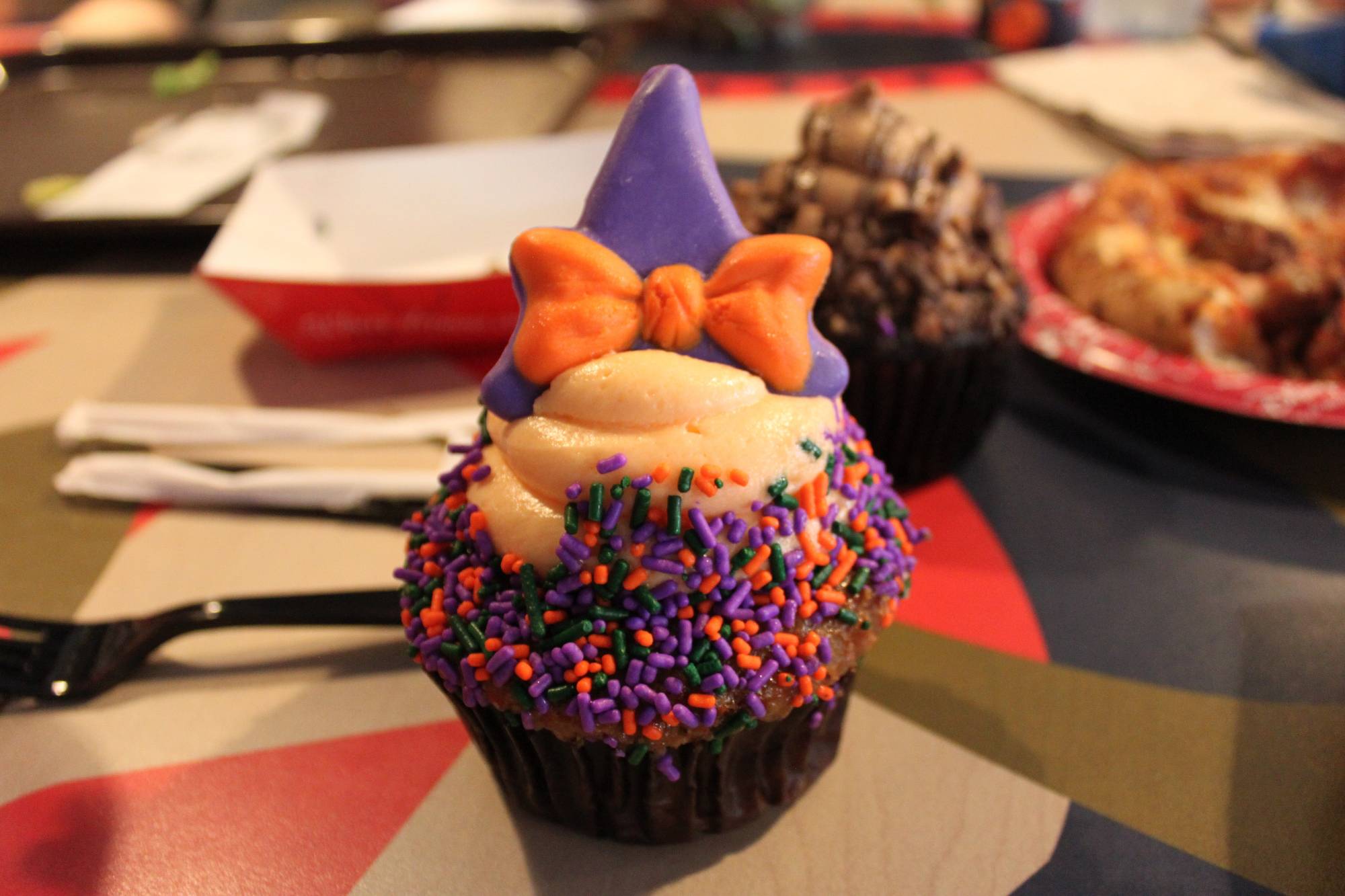 Halloween Carrot Cake Cupcake