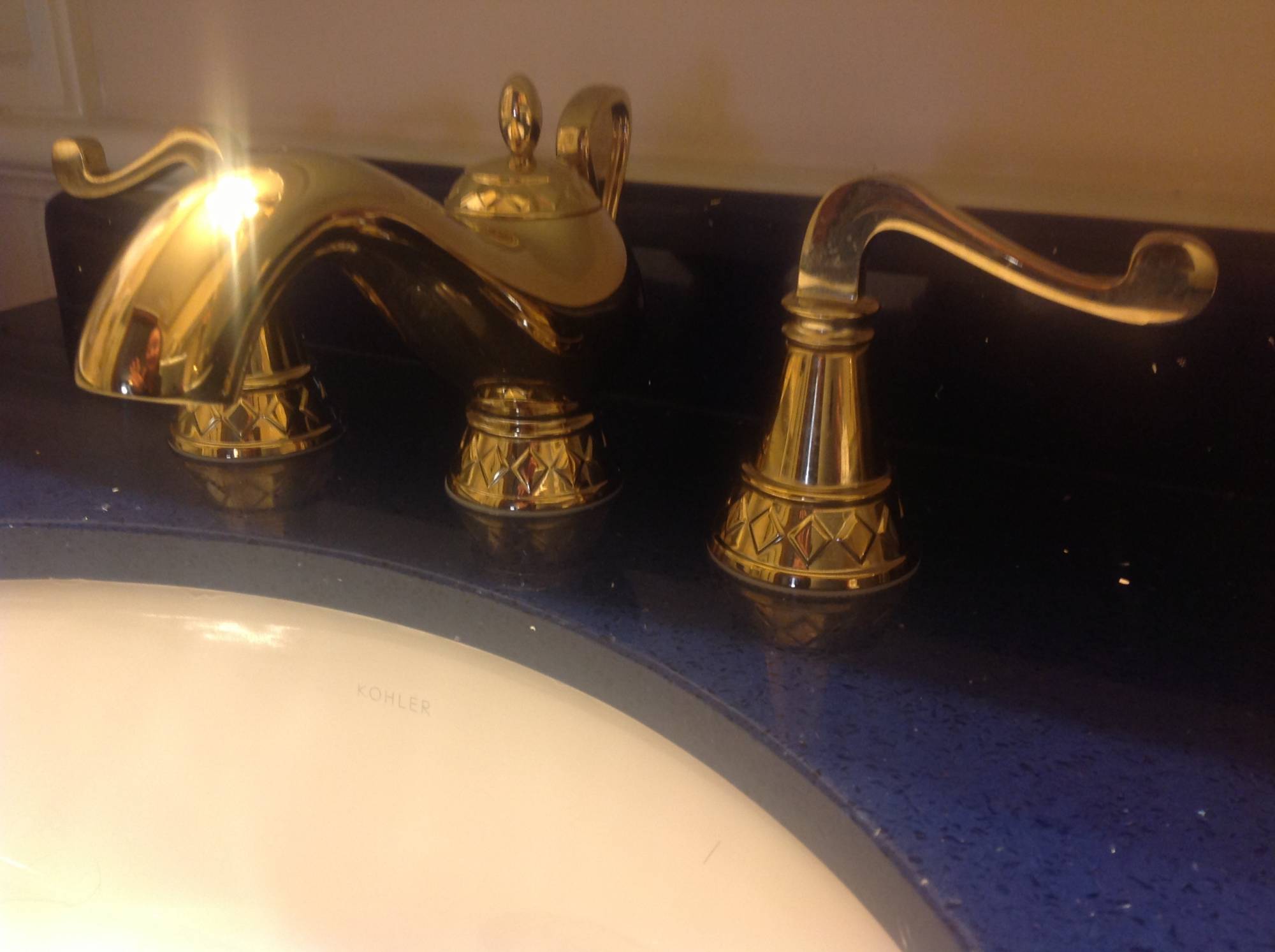 Magic Lamp Faucets in Royal Room - Port Orleans Riverside