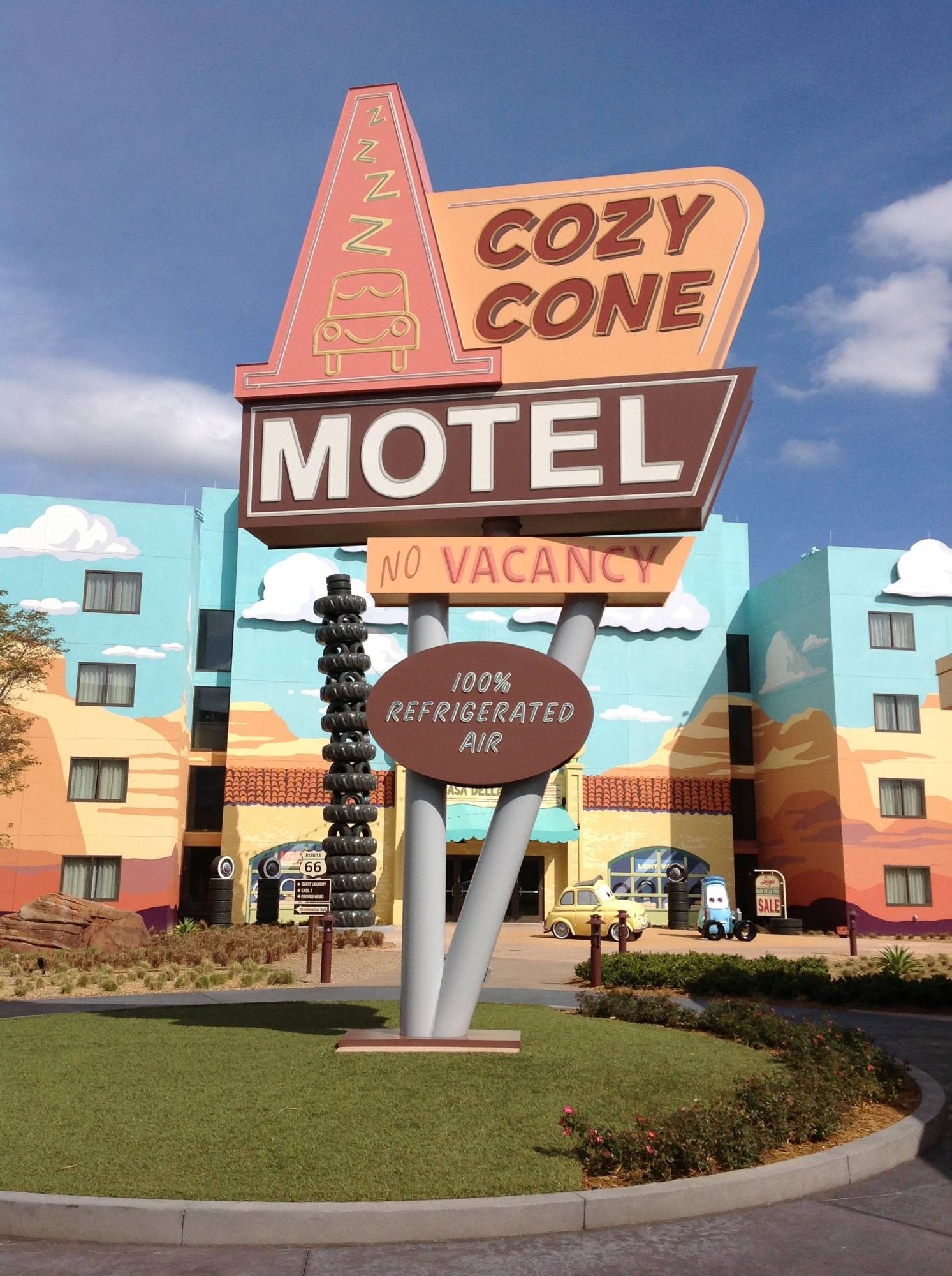 Cozy Cone Motel - Art of Animation