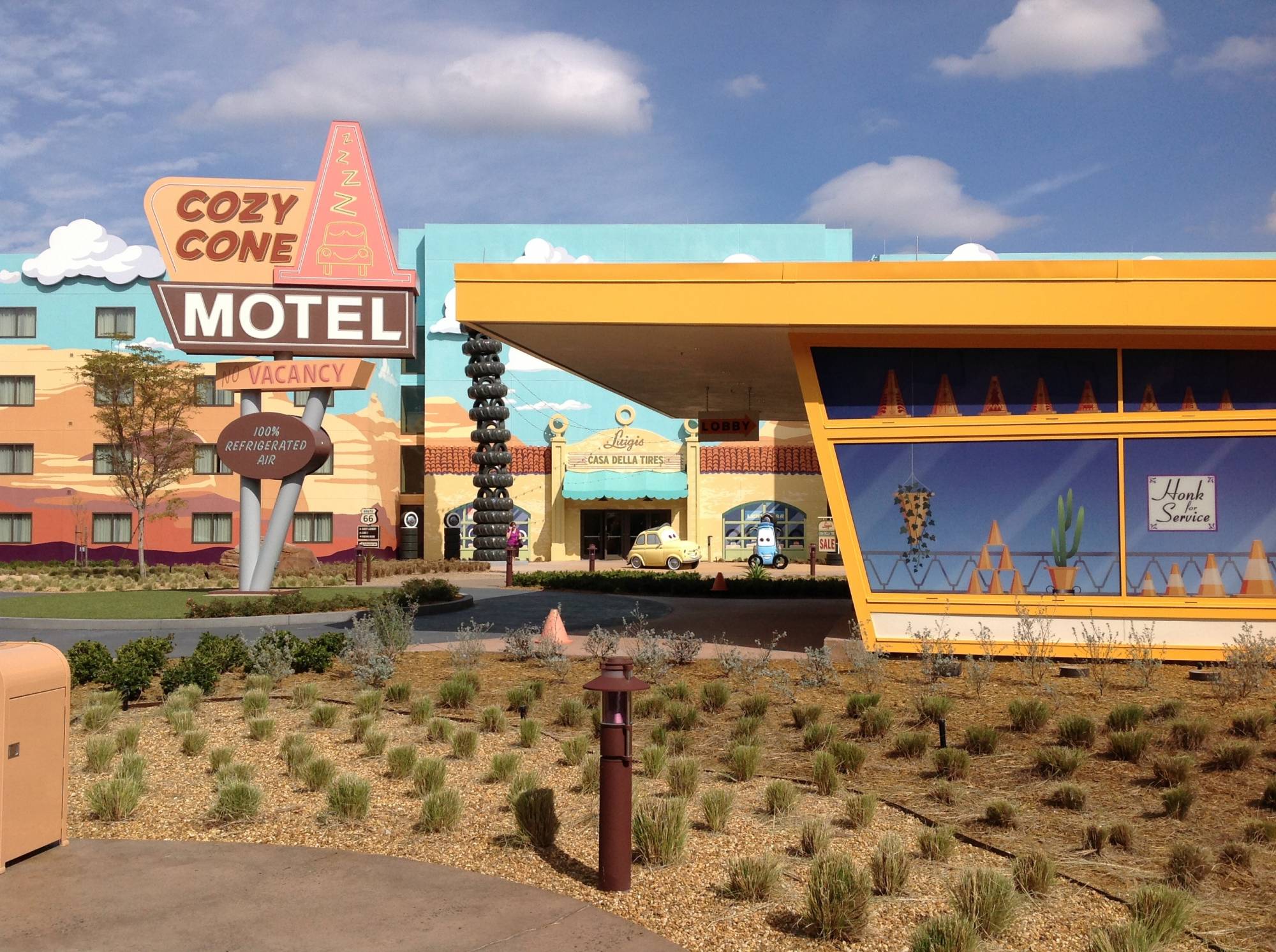 Cozy Cone Motel - Art of Animation