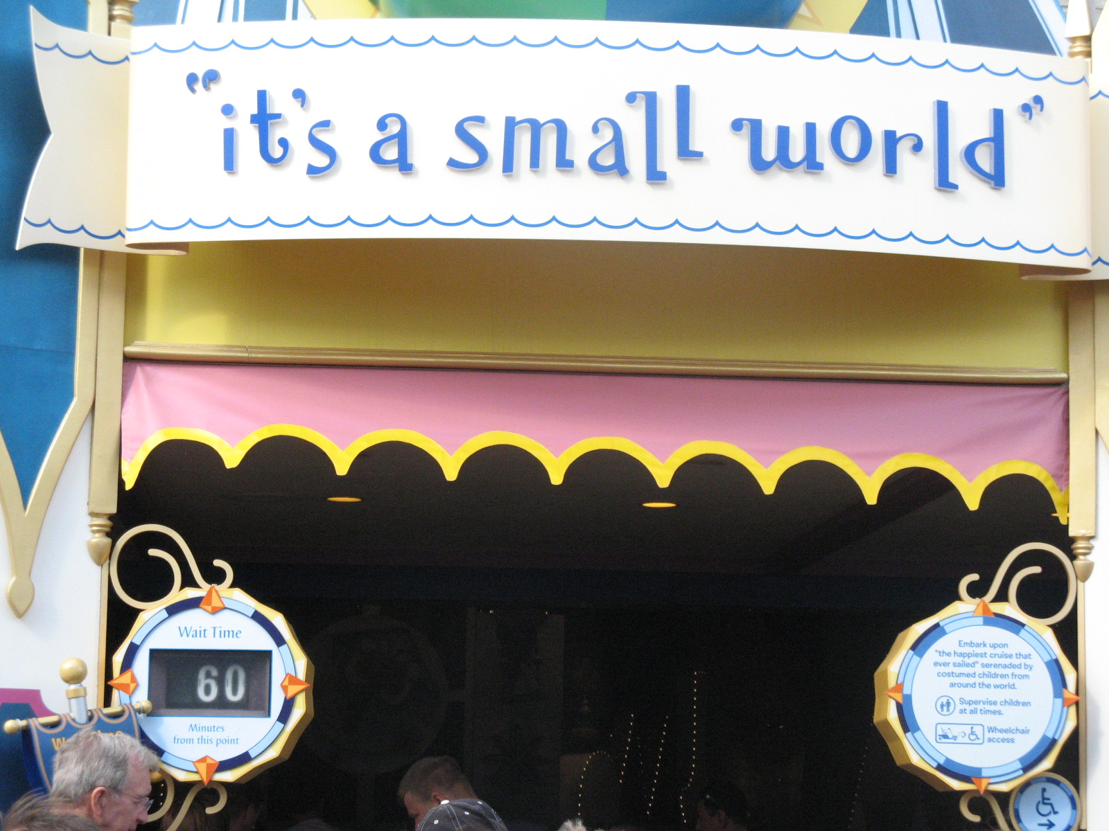 Small World sign