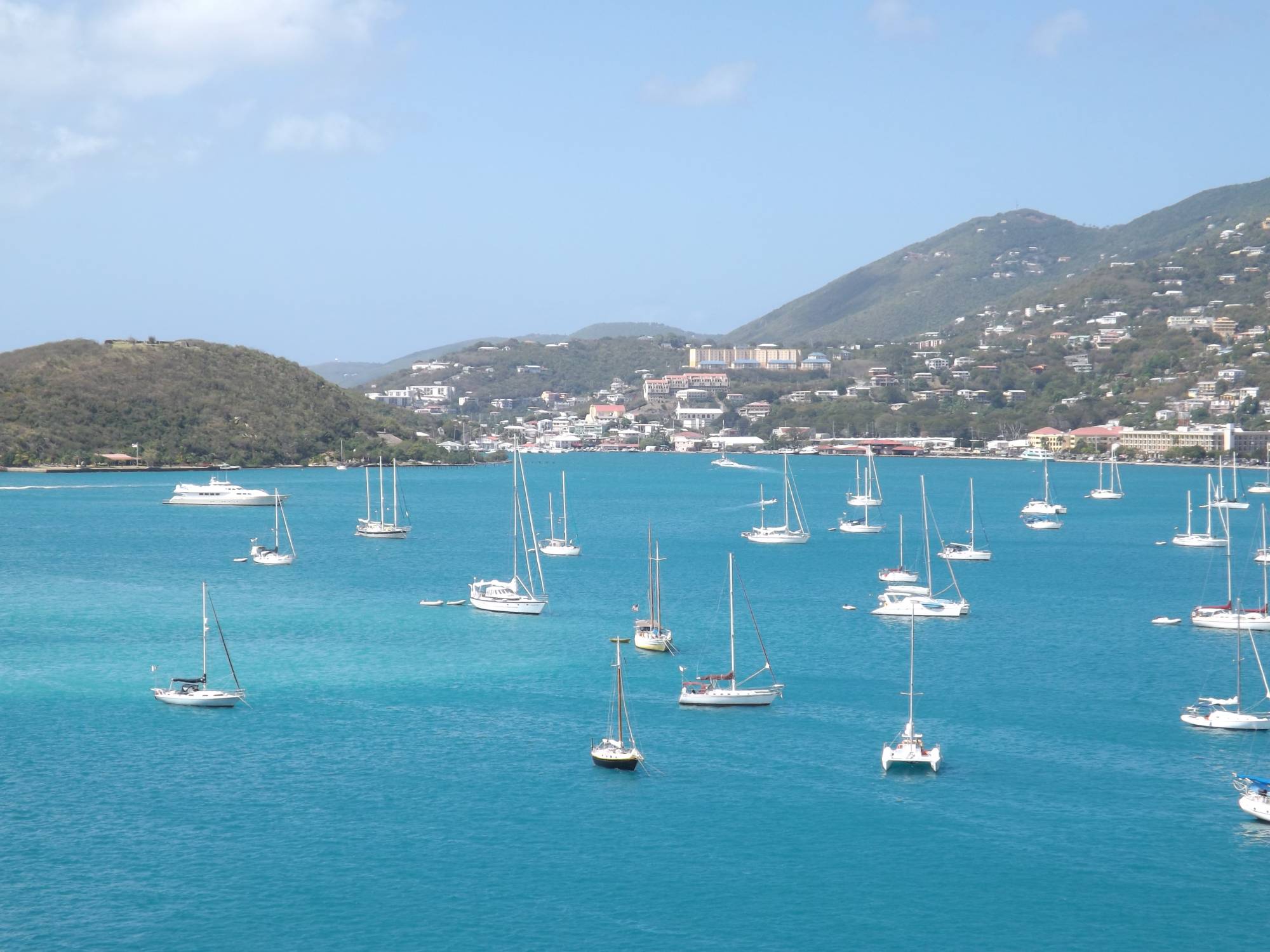 St. Thomas - view from aft veranda