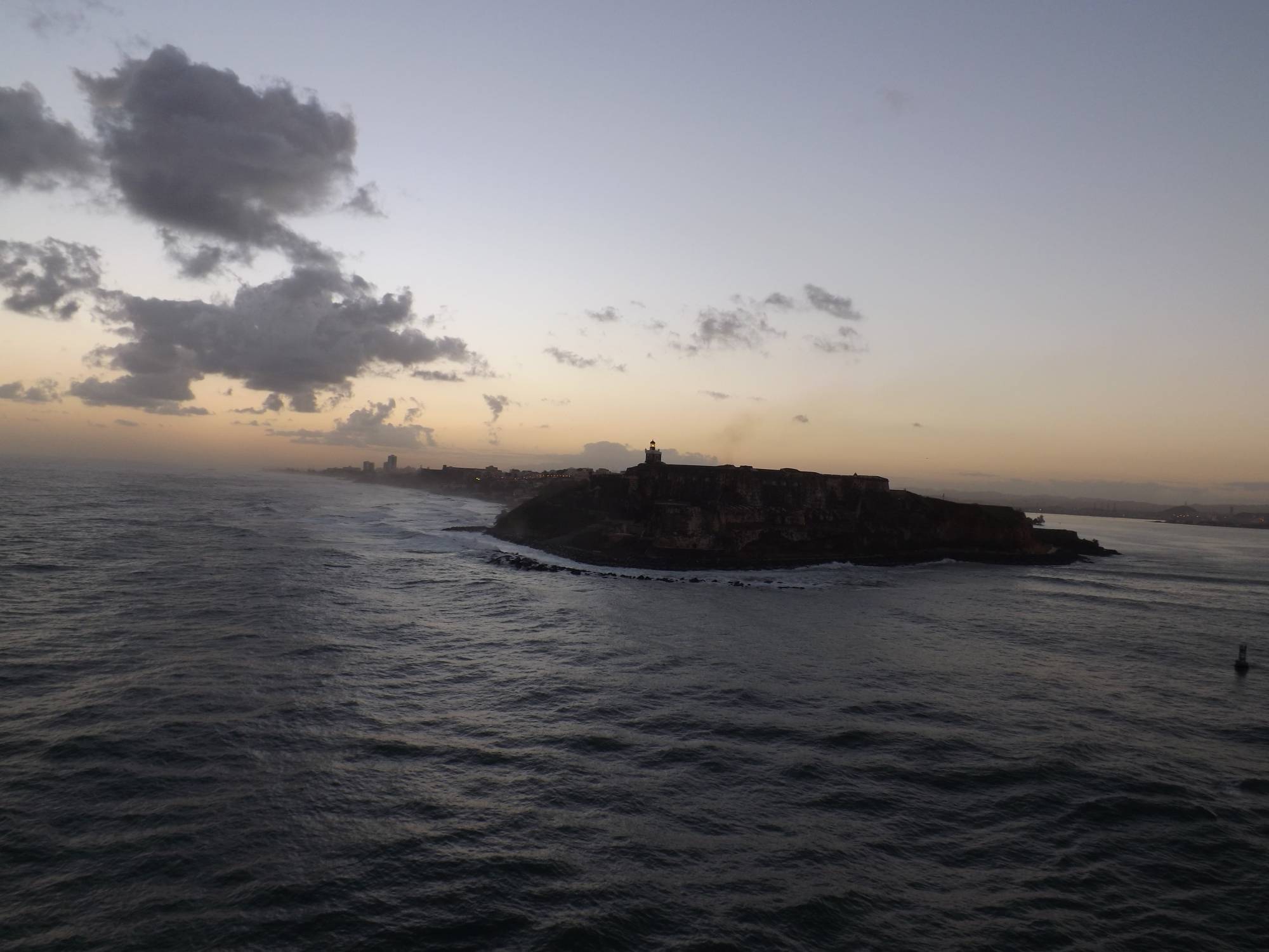 Sailing into Old San Juan