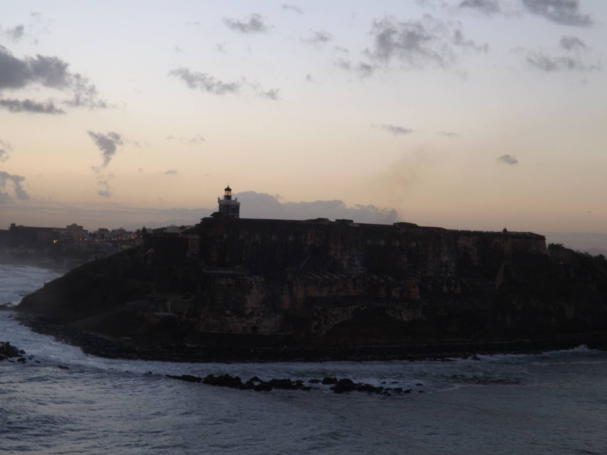 Sailing into Old San Juan