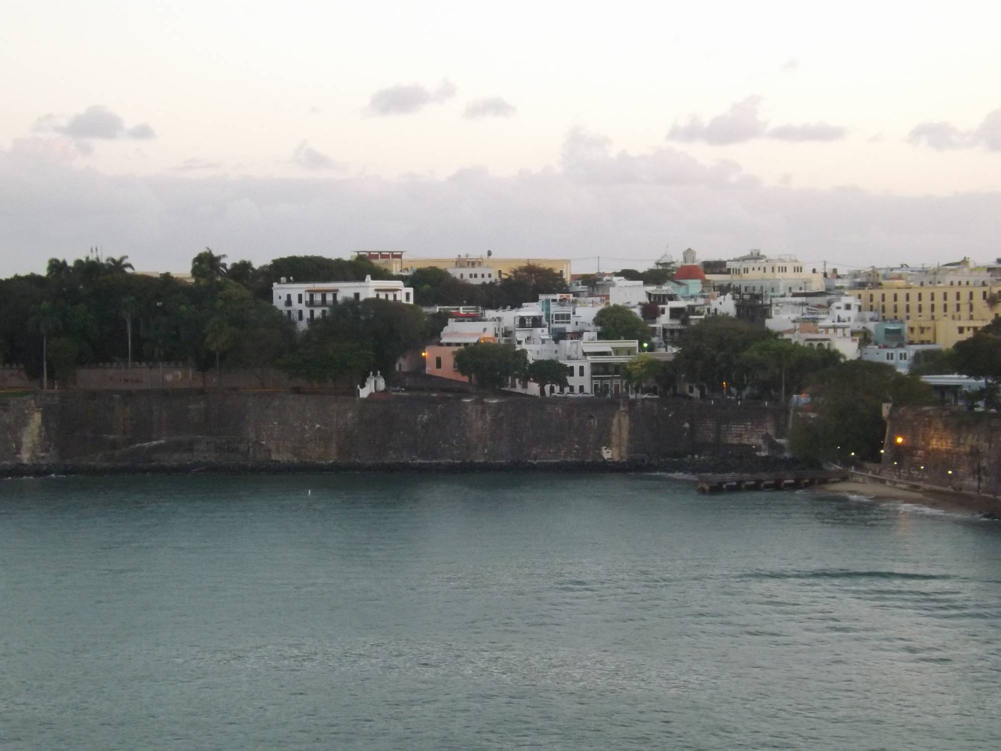 Sailing into Old San Juan