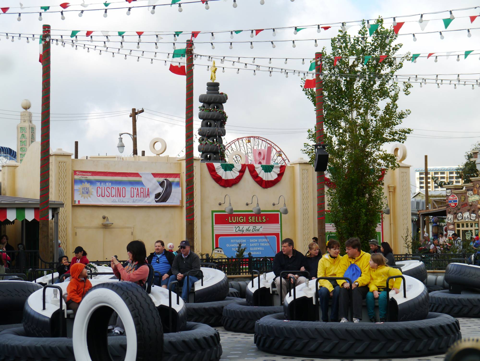 California Adventure - Luigi's Flying Tires