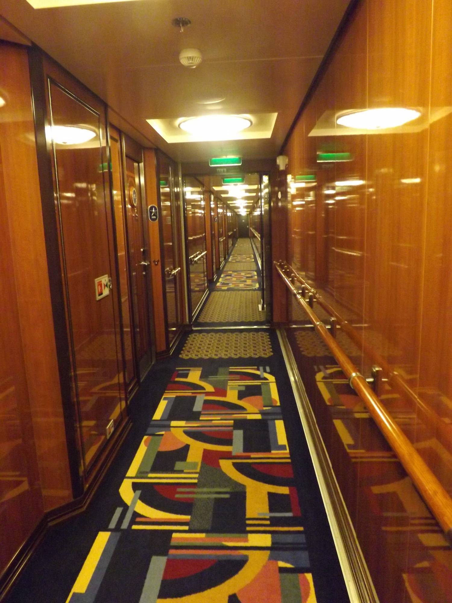 Concierge Stateroom Hallway