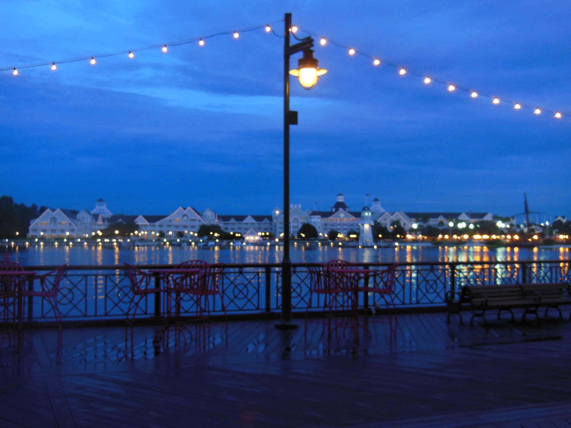 View from the Boardwalk VERY early in the morning