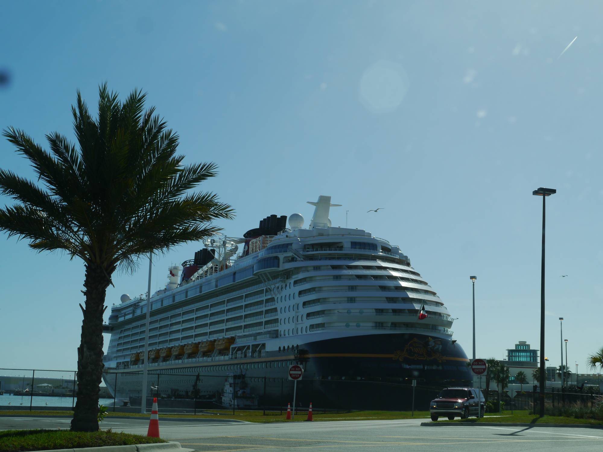 Disney Fantasy - our first view