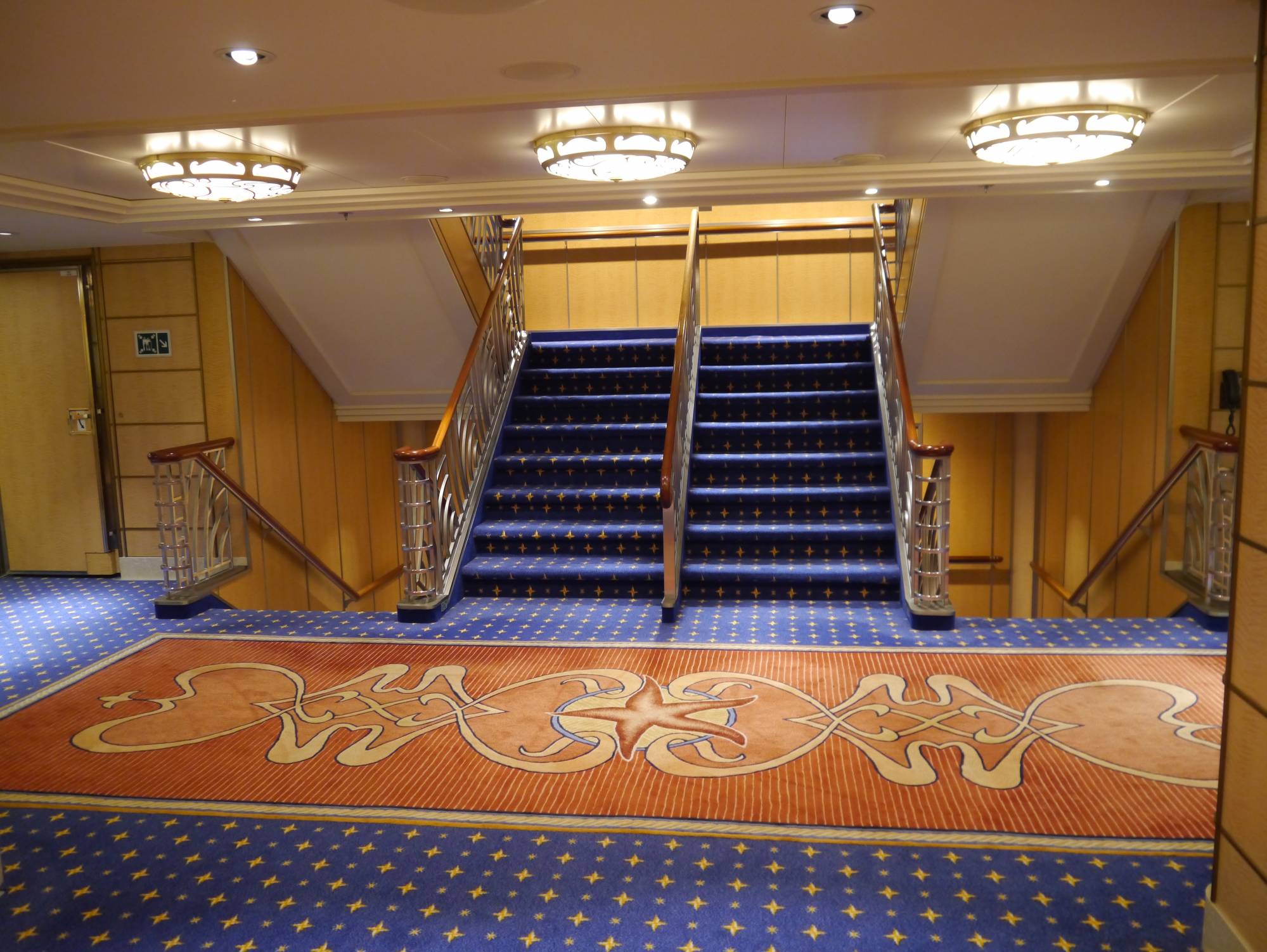 Disney Fantasy - stairwall