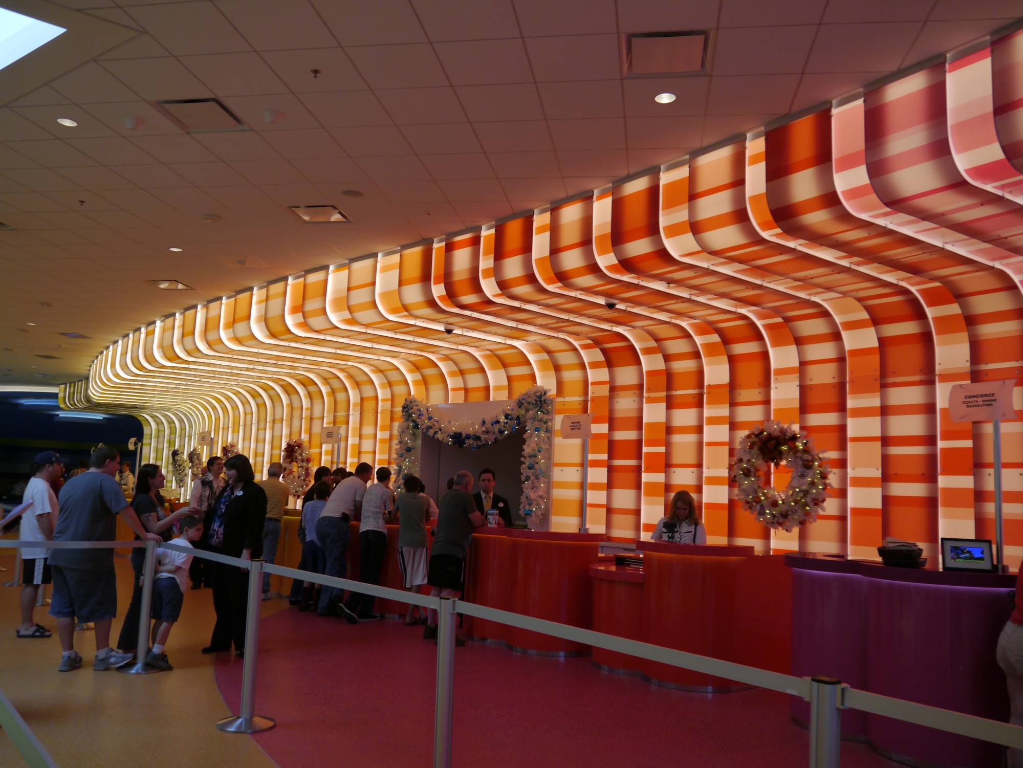 Art of Animation - check-in area