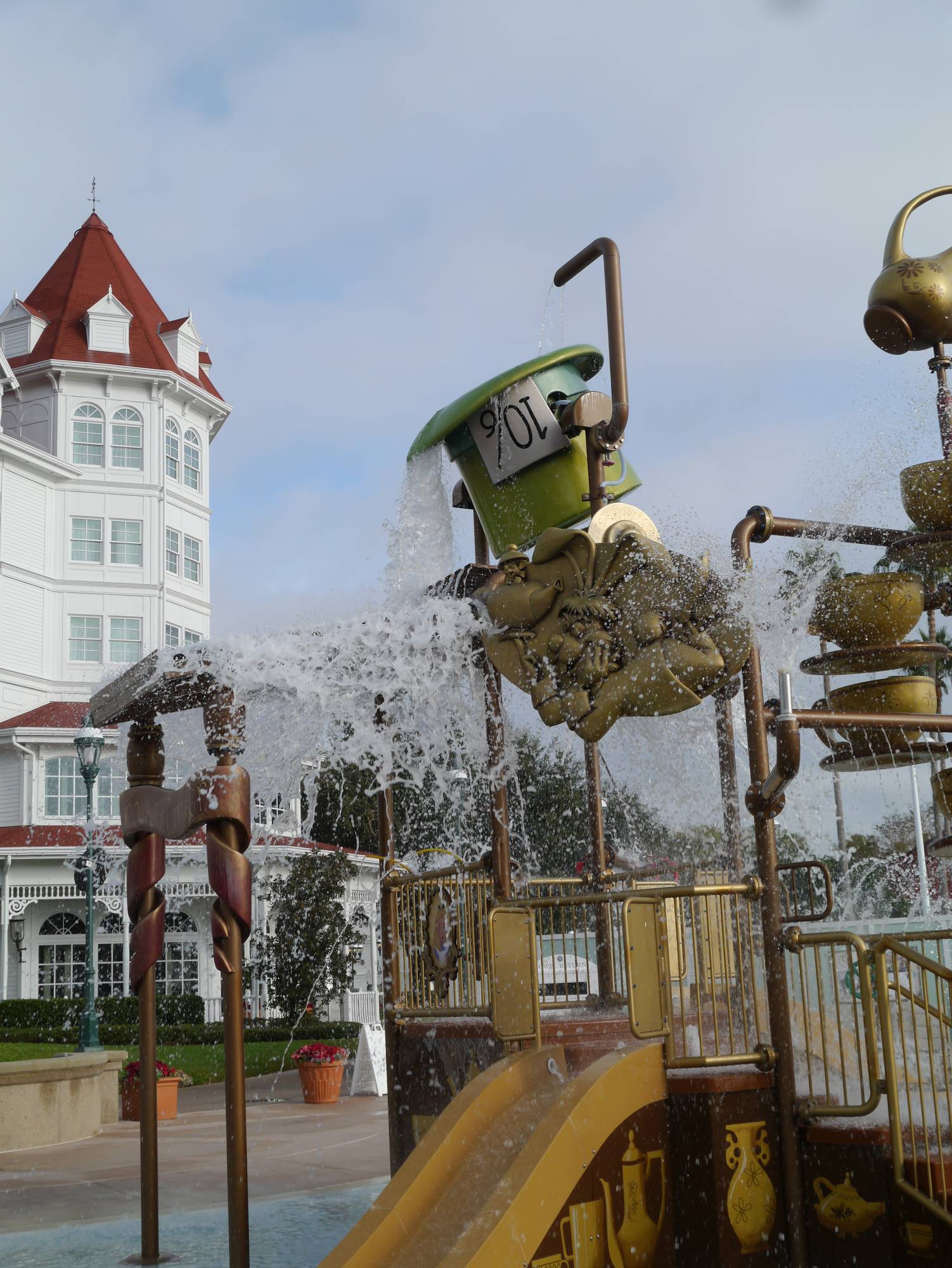 Grand Floridian - water play area