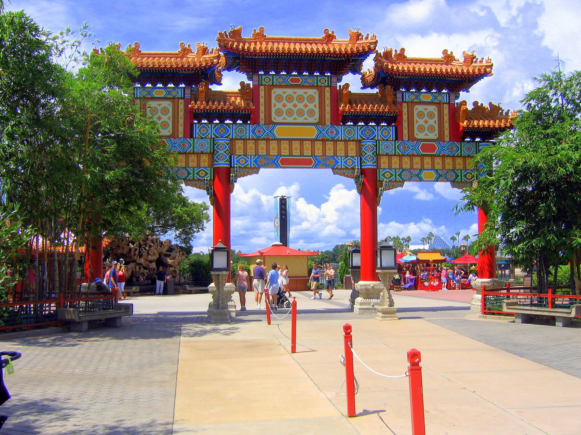 China Pavilion - Entrance Gate