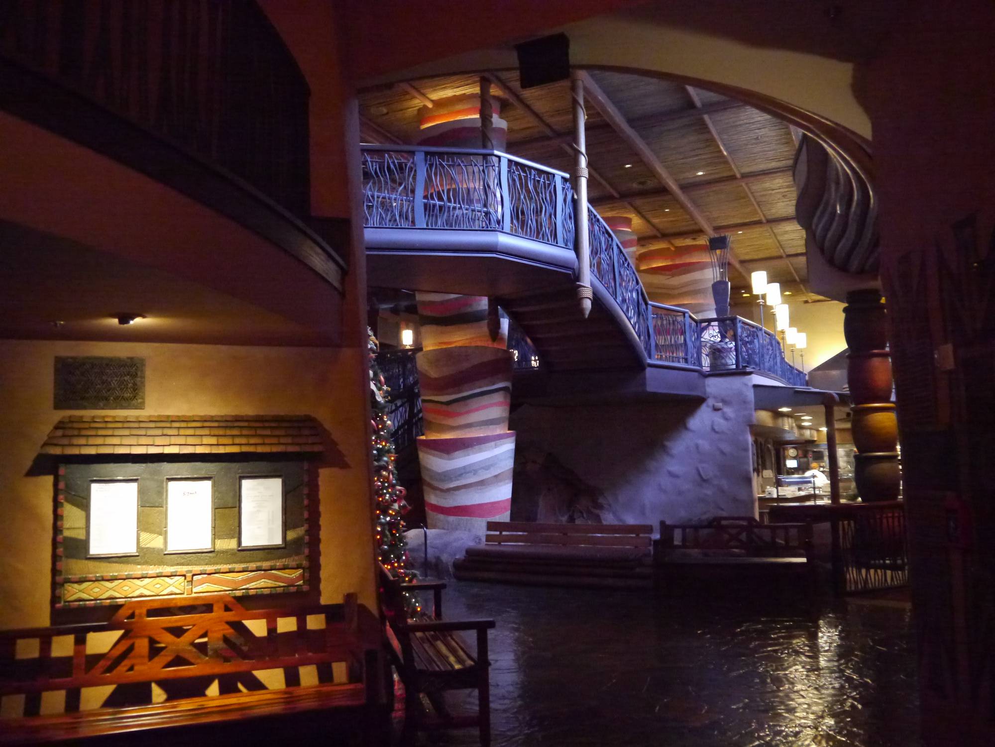 Animal Kingdom Lodge - waiting area by Boma and Jiko