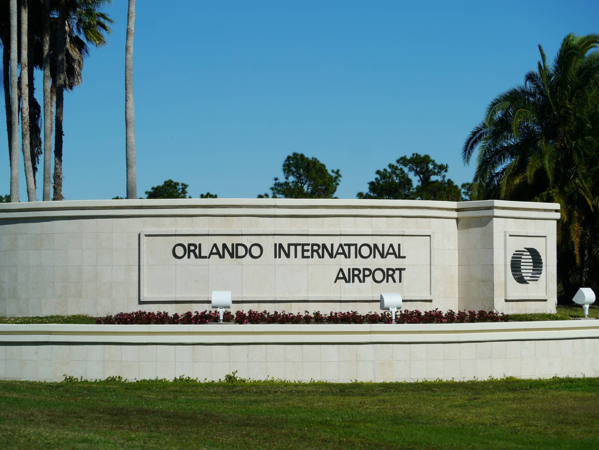 Orlando International Airport - sign