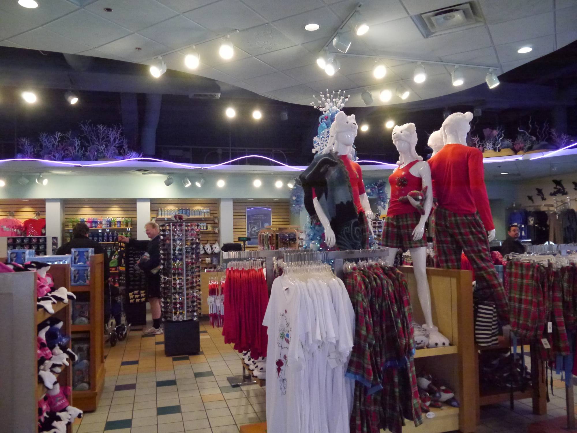 SeaWorld - inside Shamu's Emporium