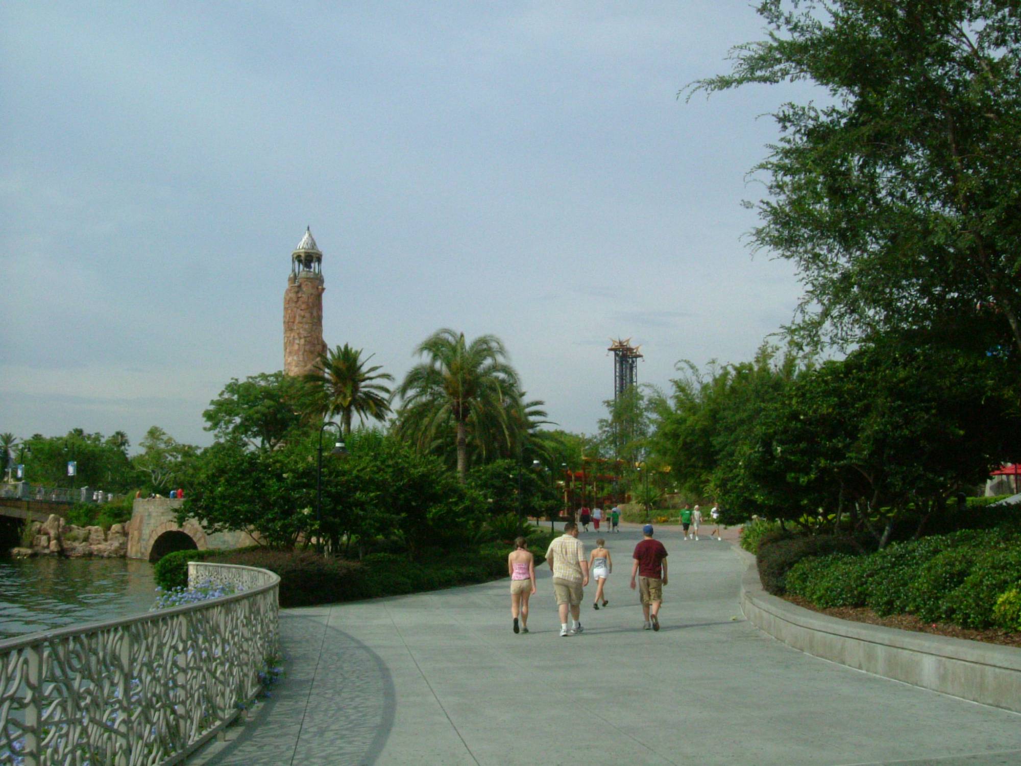 City Walk - walkway to IOA