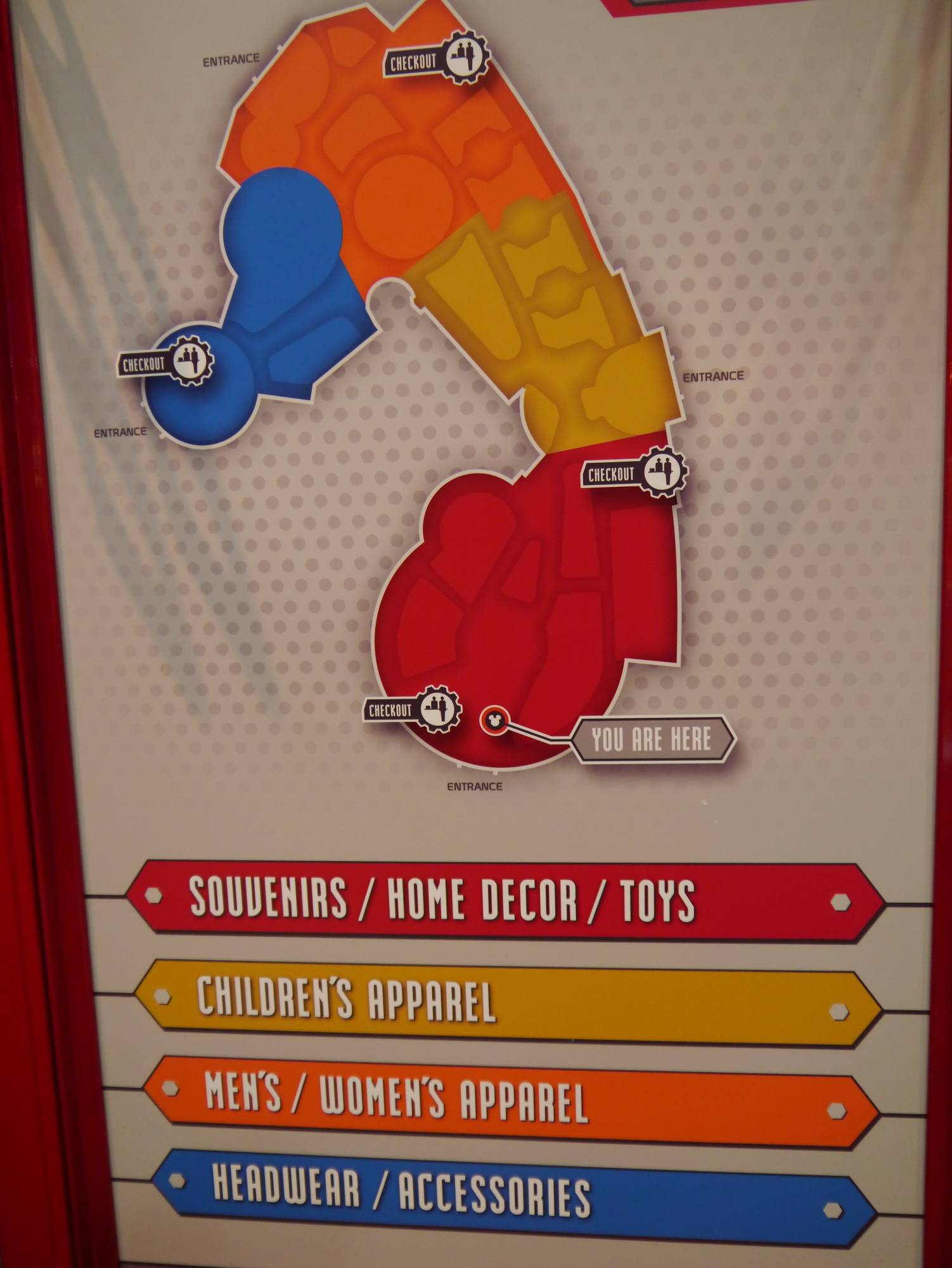 Epcot - MouseGears map