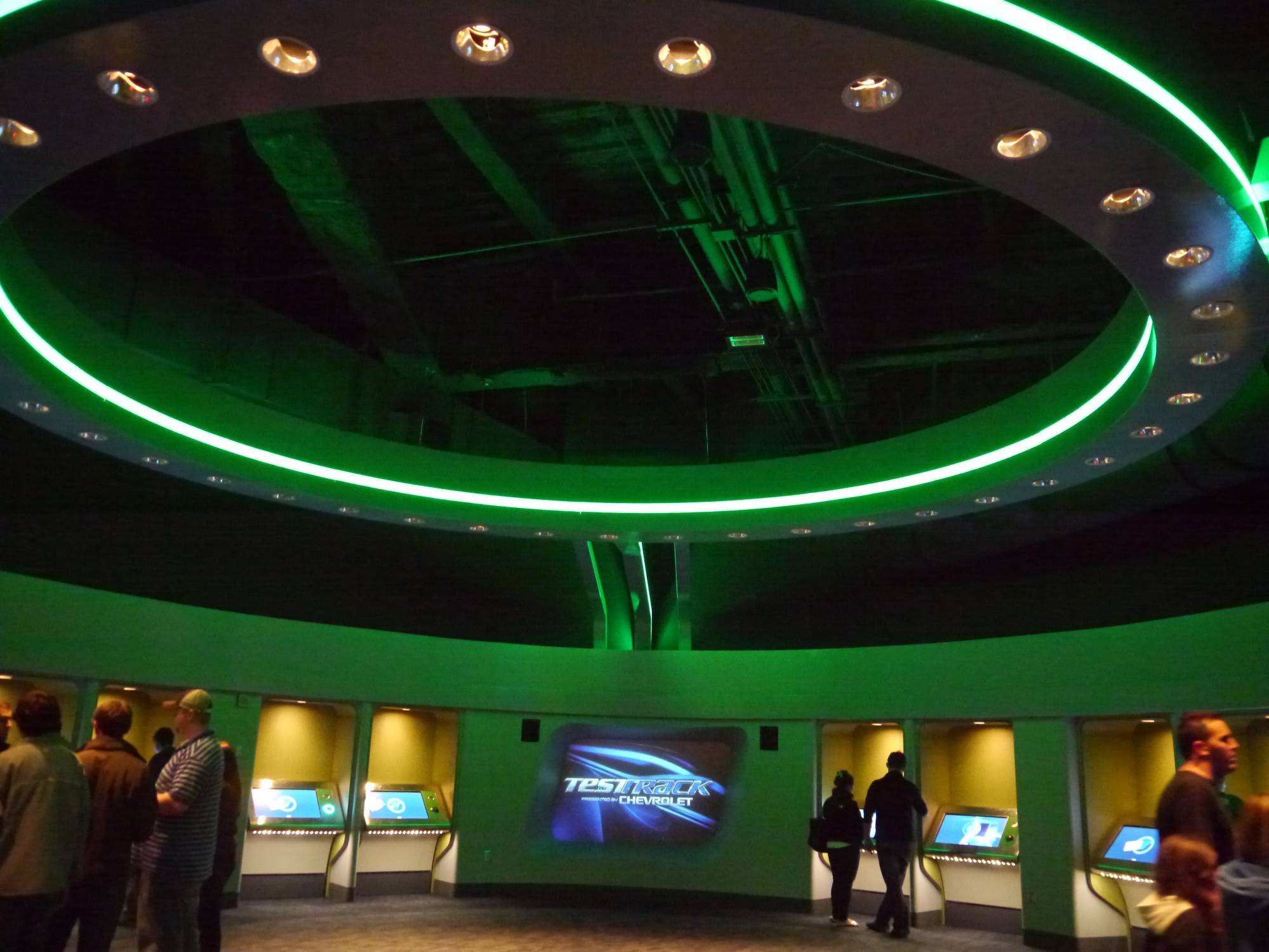 Epcot - Test Track after show area