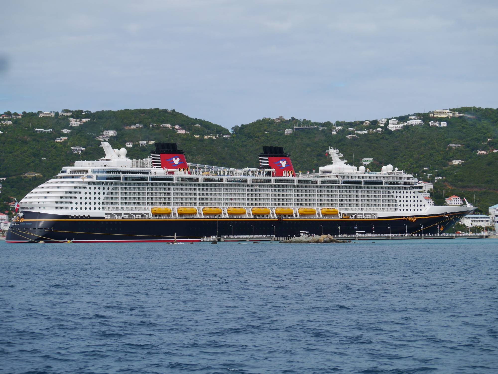Disney Fantasy - from a distance