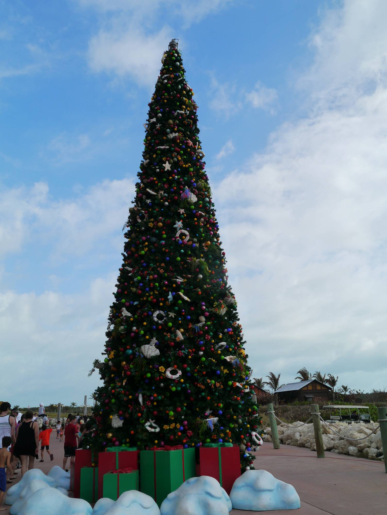 Castaway Cay - Christmas tree