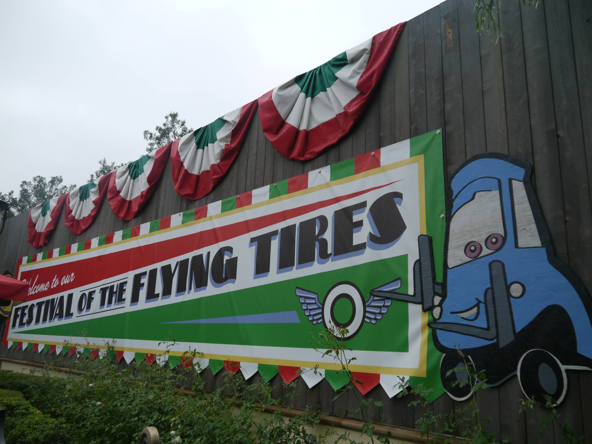 California Adventure - Luigi's Flying Tires